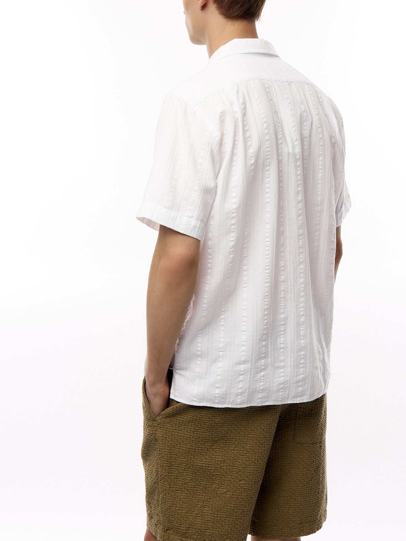 Dobby Paul Pat Men Woven Shirt