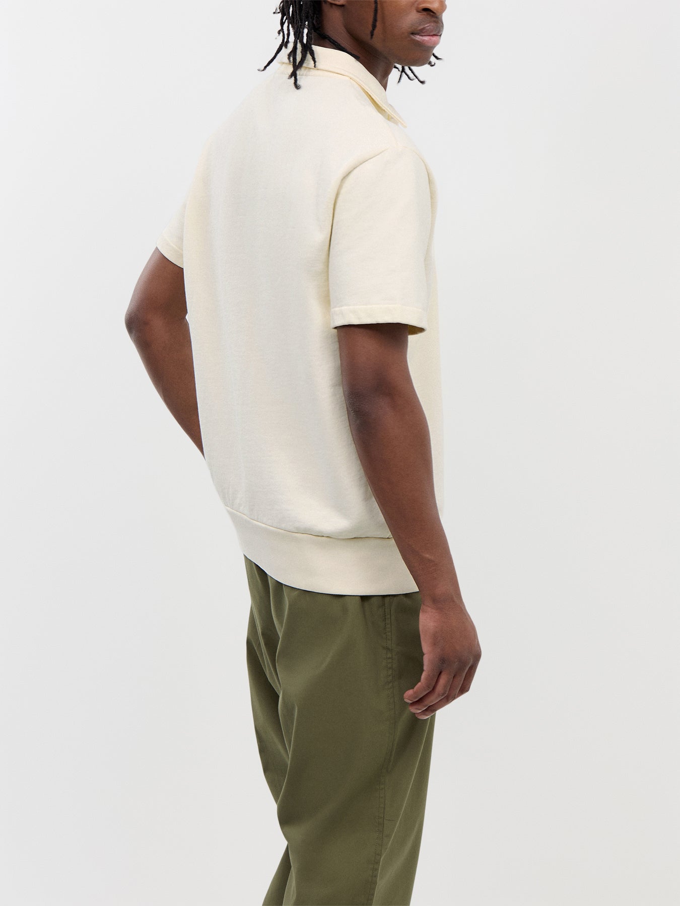 Loopback Terry Polo Top