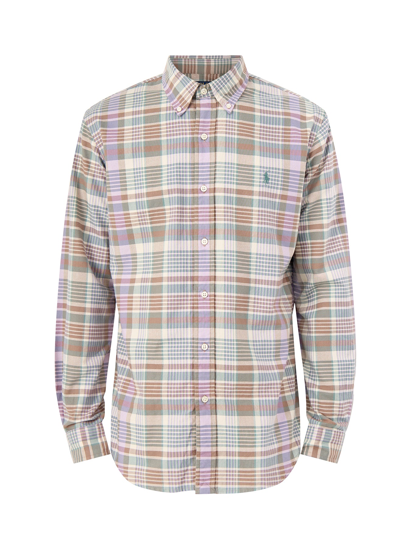 Custom Fit Check Oxford Shirt