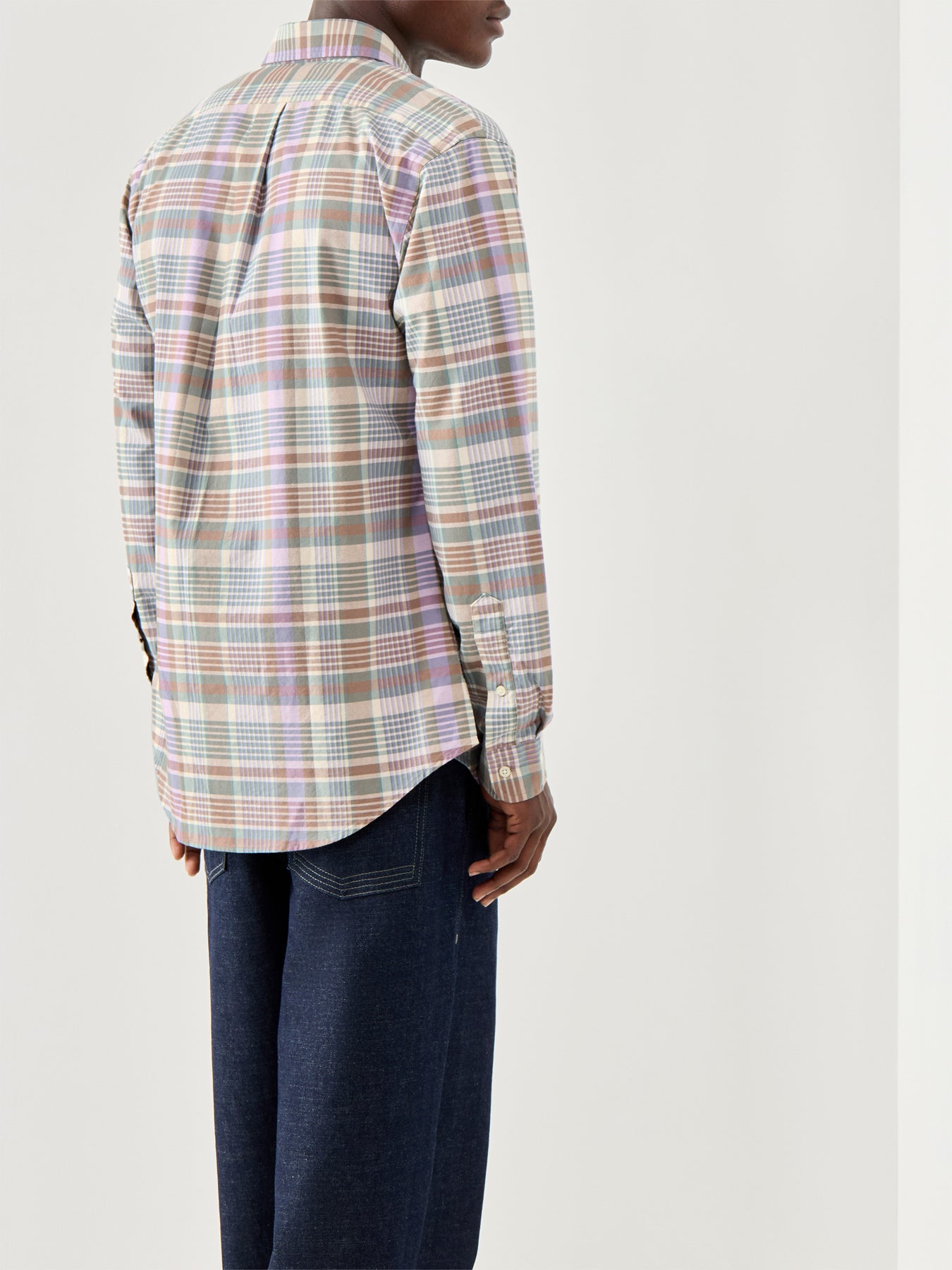 Custom Fit Check Oxford Shirt