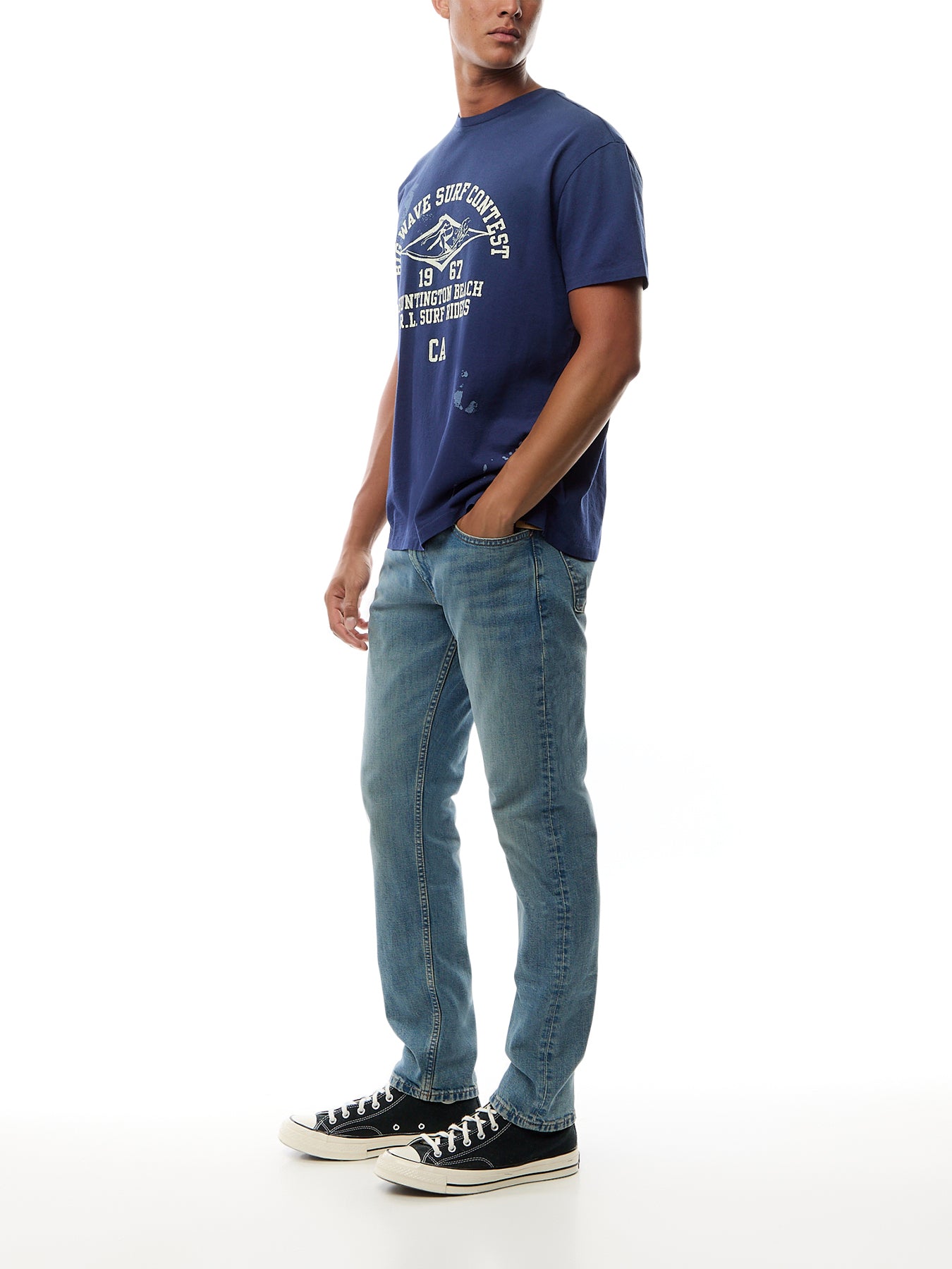 Dixon Stretch Straight Fit Jeans