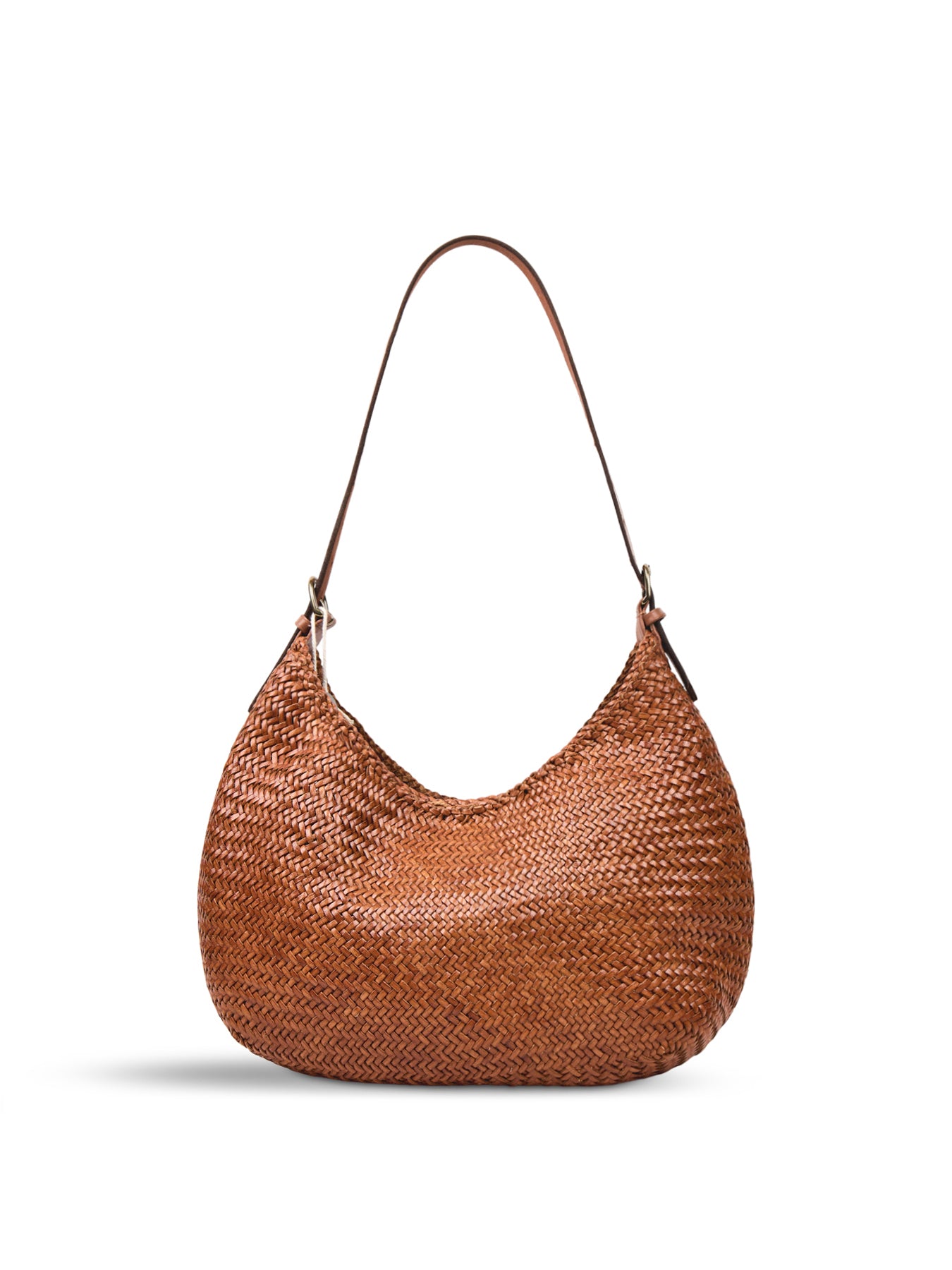 Luna Mezza Bag - Handwoven Leather Accessory | Fenwick