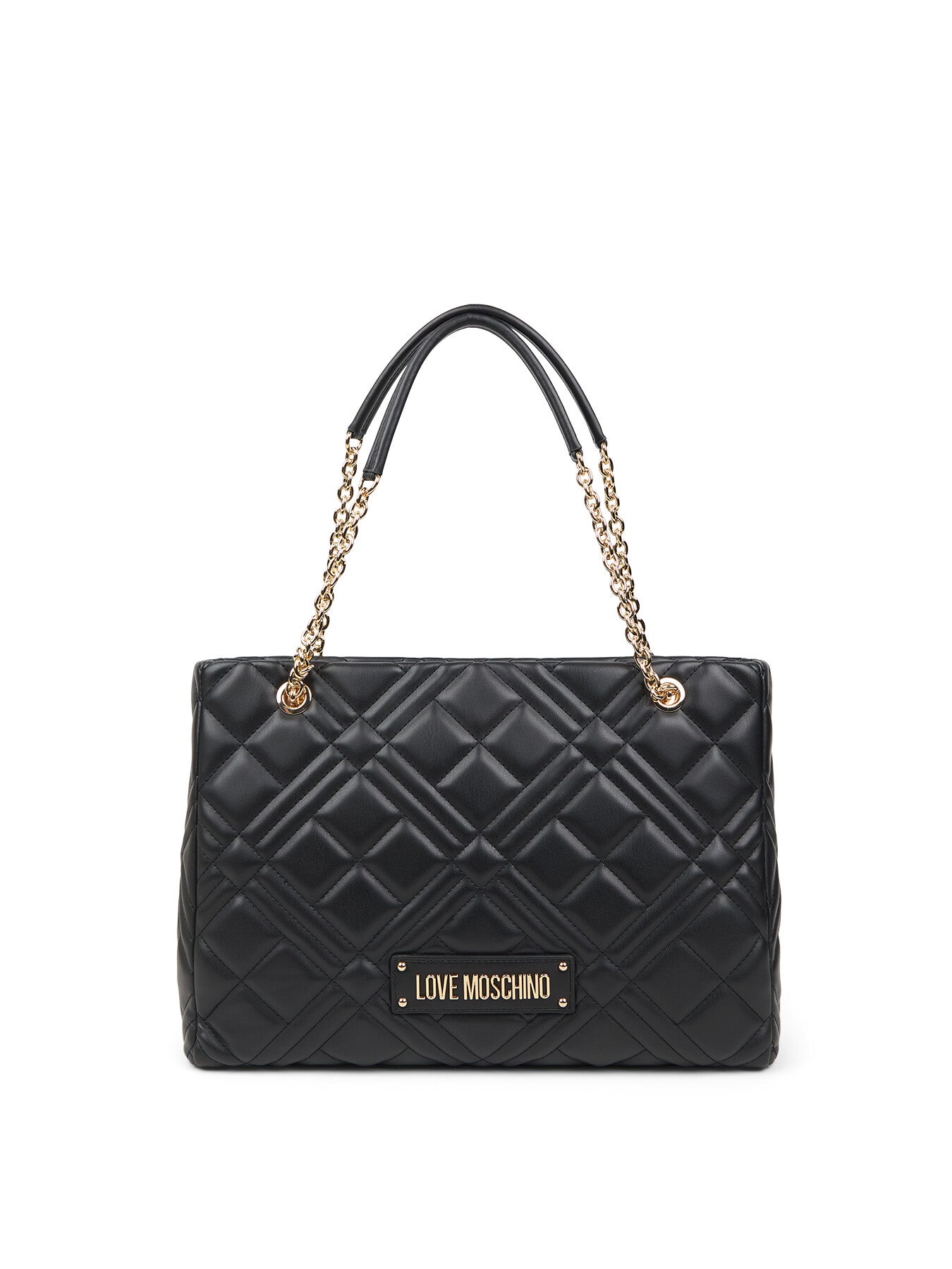 Quilted Shoulder Tote Bag