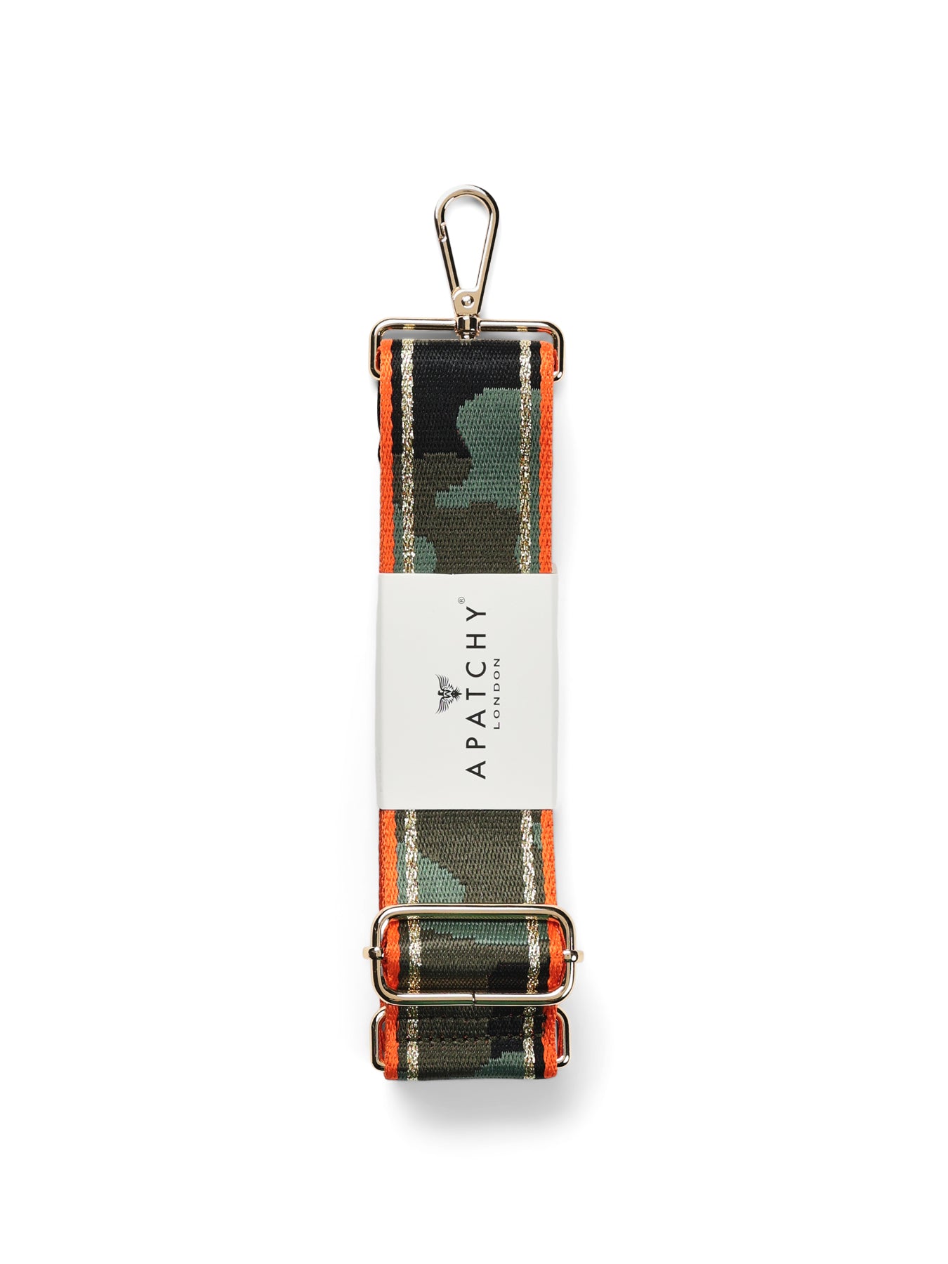 Orange & Gold Stripe Camo Strap