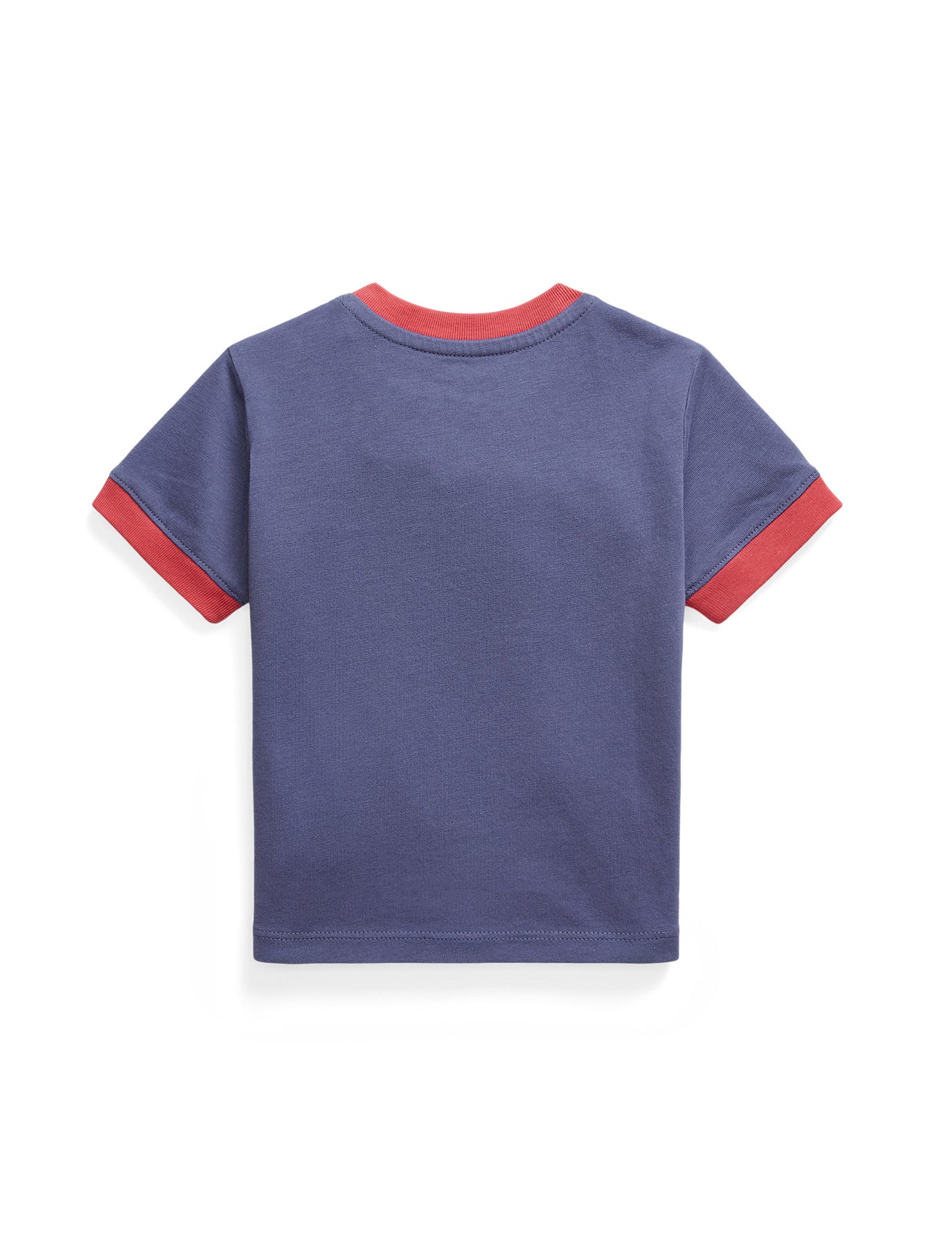 Ringer Knit Blue T-Shirt