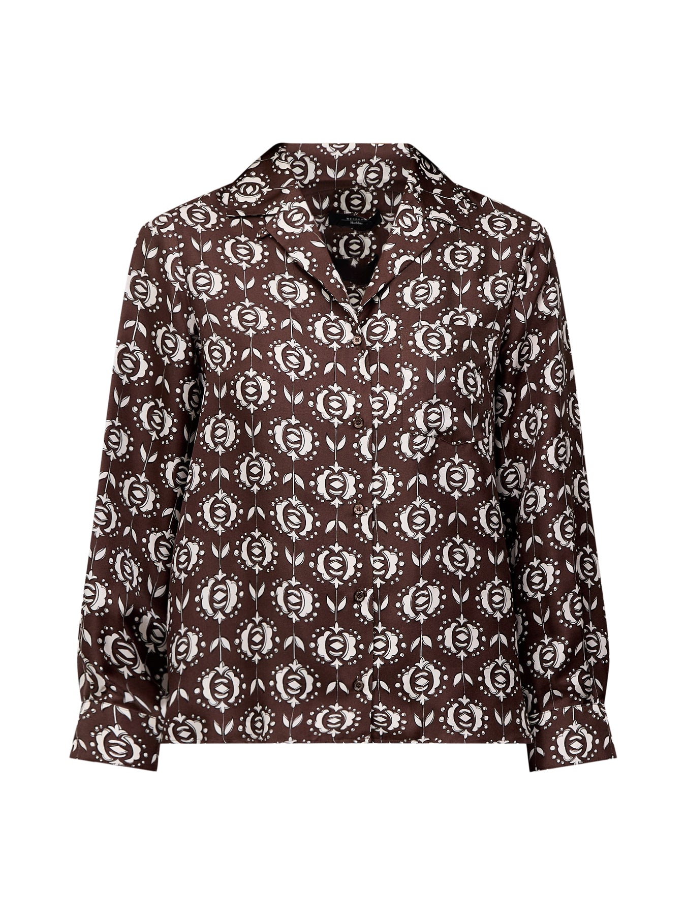Weekend Oncia Printed Silk Shirt