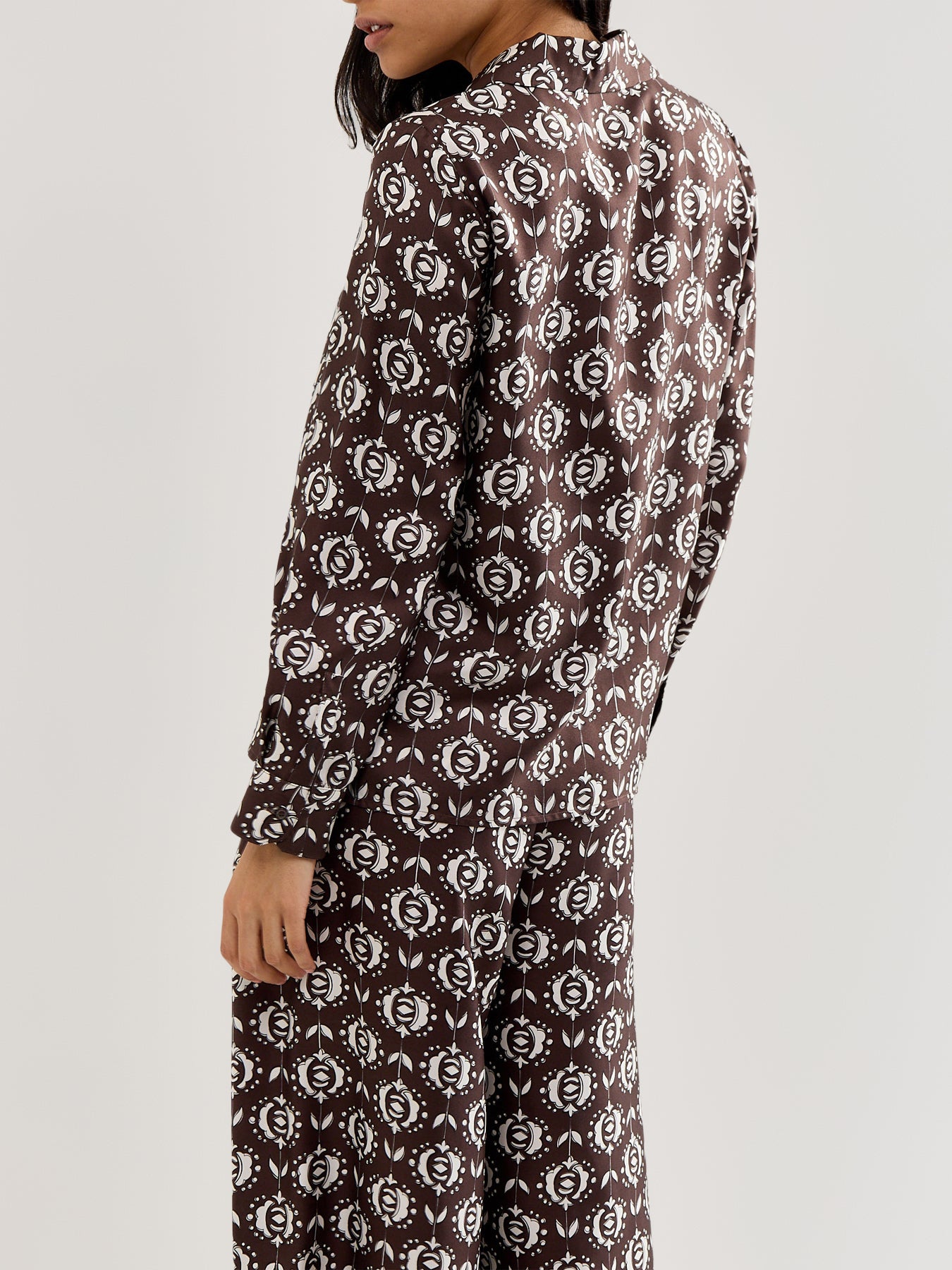 Weekend Oncia Printed Silk Shirt