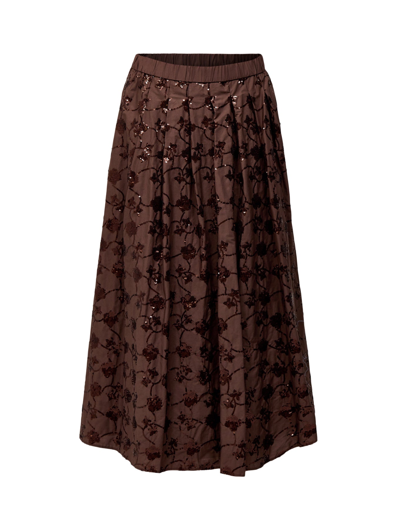 Weekend Tempra Embroidered Full Skirt
