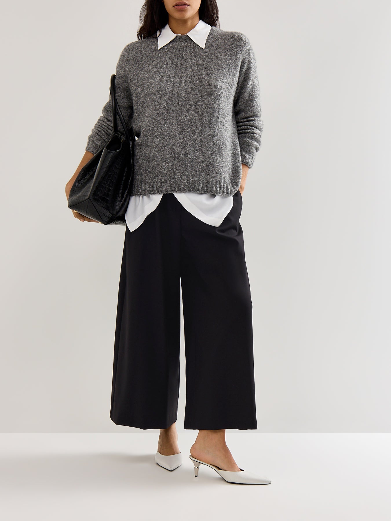 Weekend Elmo Wide Leg Elasticated Waist Trouser