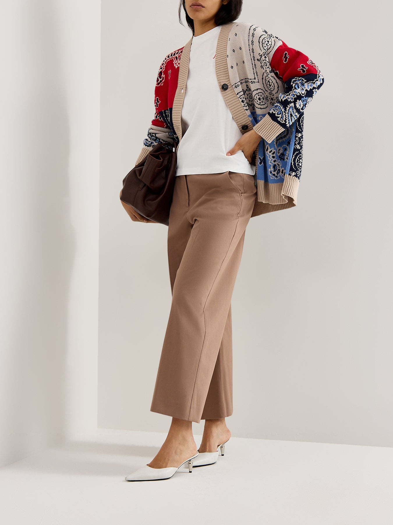 Weekend Baobab Bandana Patchwork Oversized Cardi