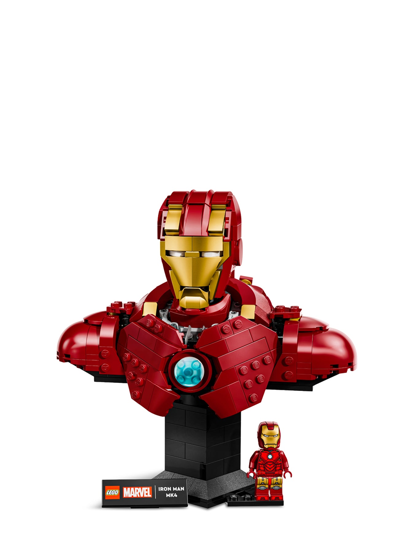 LEGO Marvel Iron Man MK4 Bust Set for Adults 76327