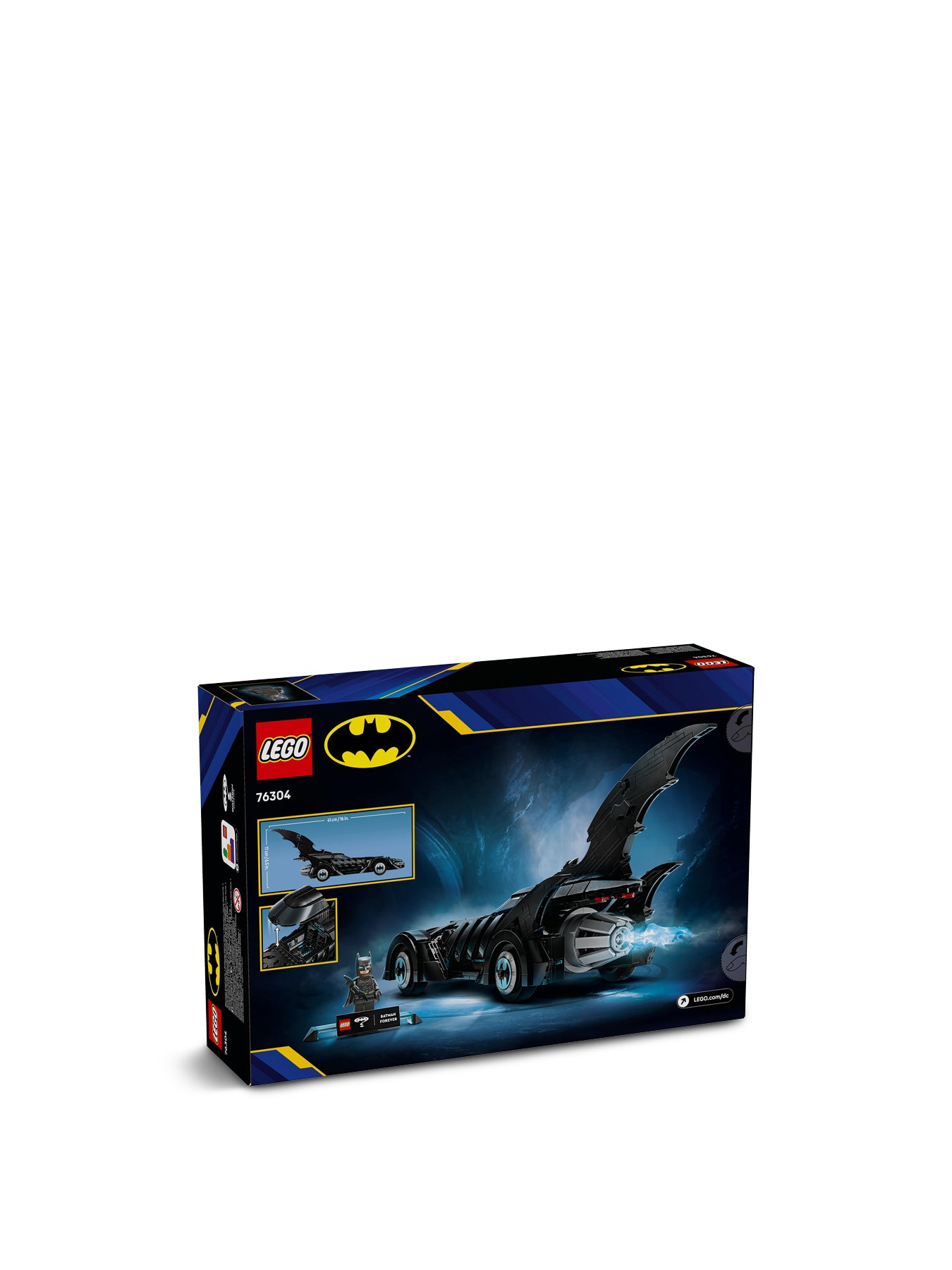 LEGO DC Batman Forever Batmobile Toy Car 76304