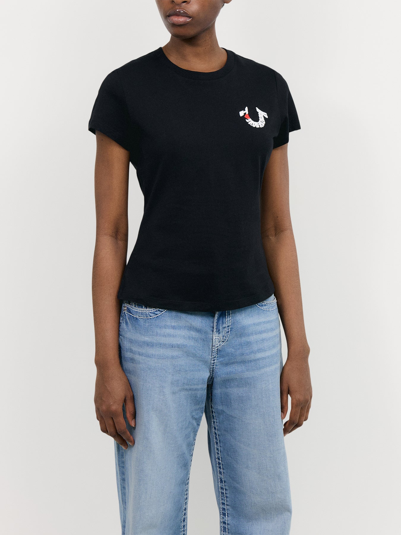 Embroidered True Religion Tee