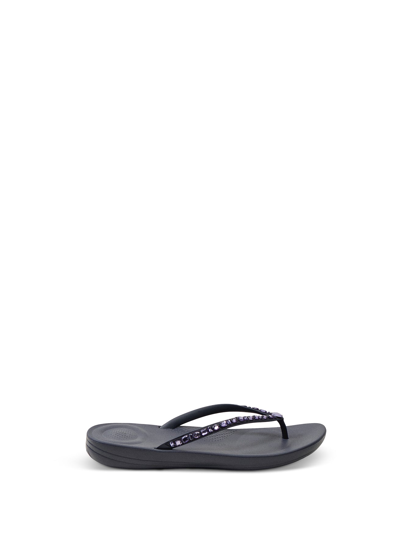 Iqushion Multi-Crystal Ergonomic Flip-Flops Midnight Navy