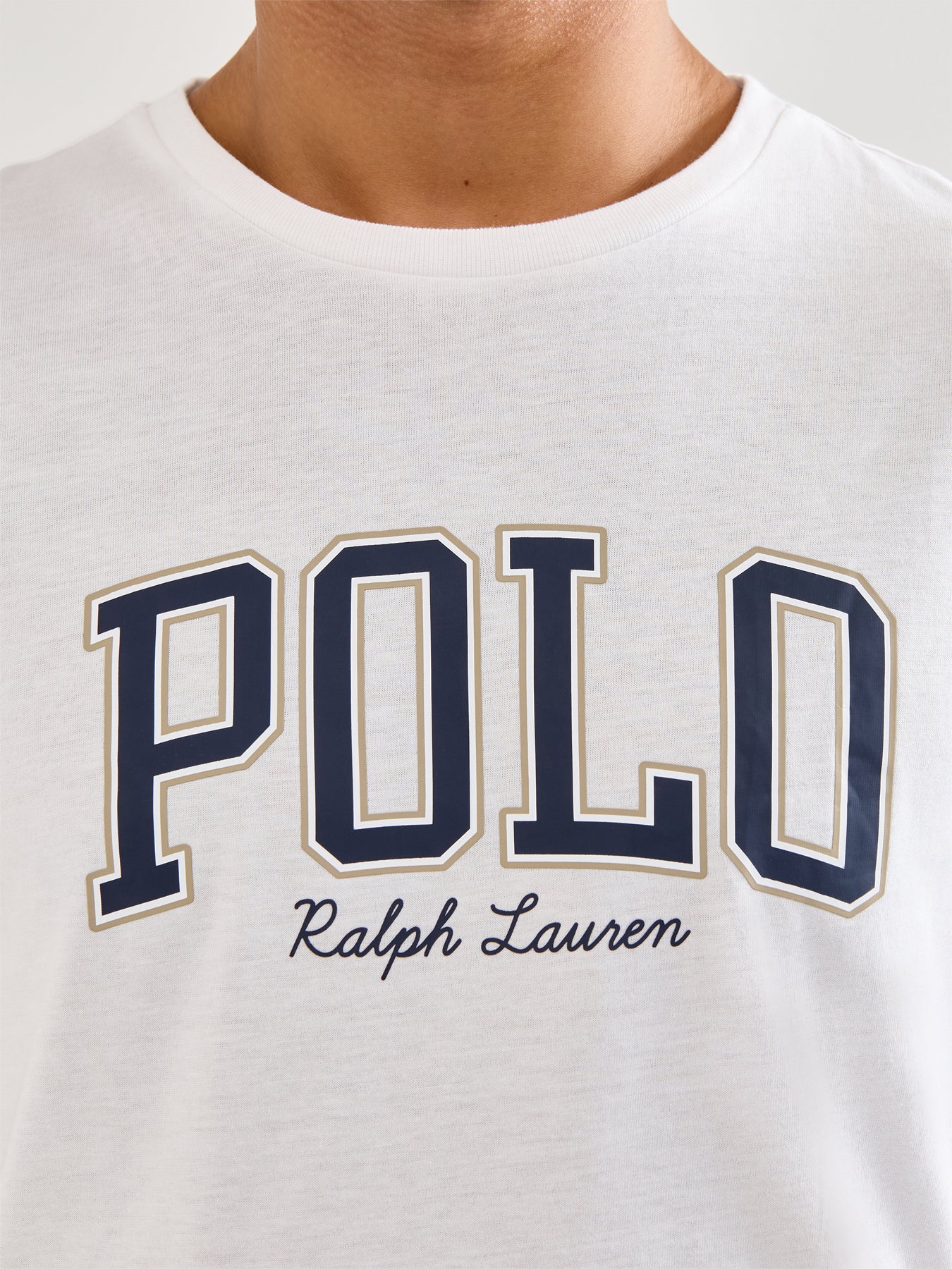 Polo Short Sleeves Cotton Tee White