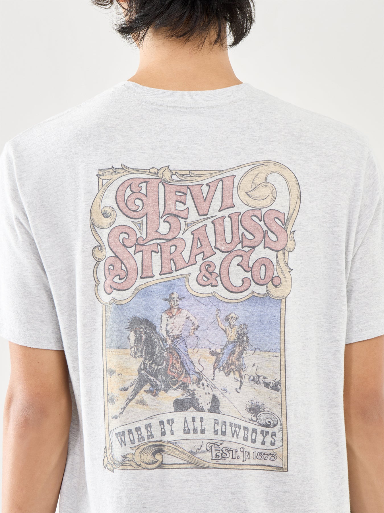 White Cotton Relaxed Fit Graphic T-Shirt