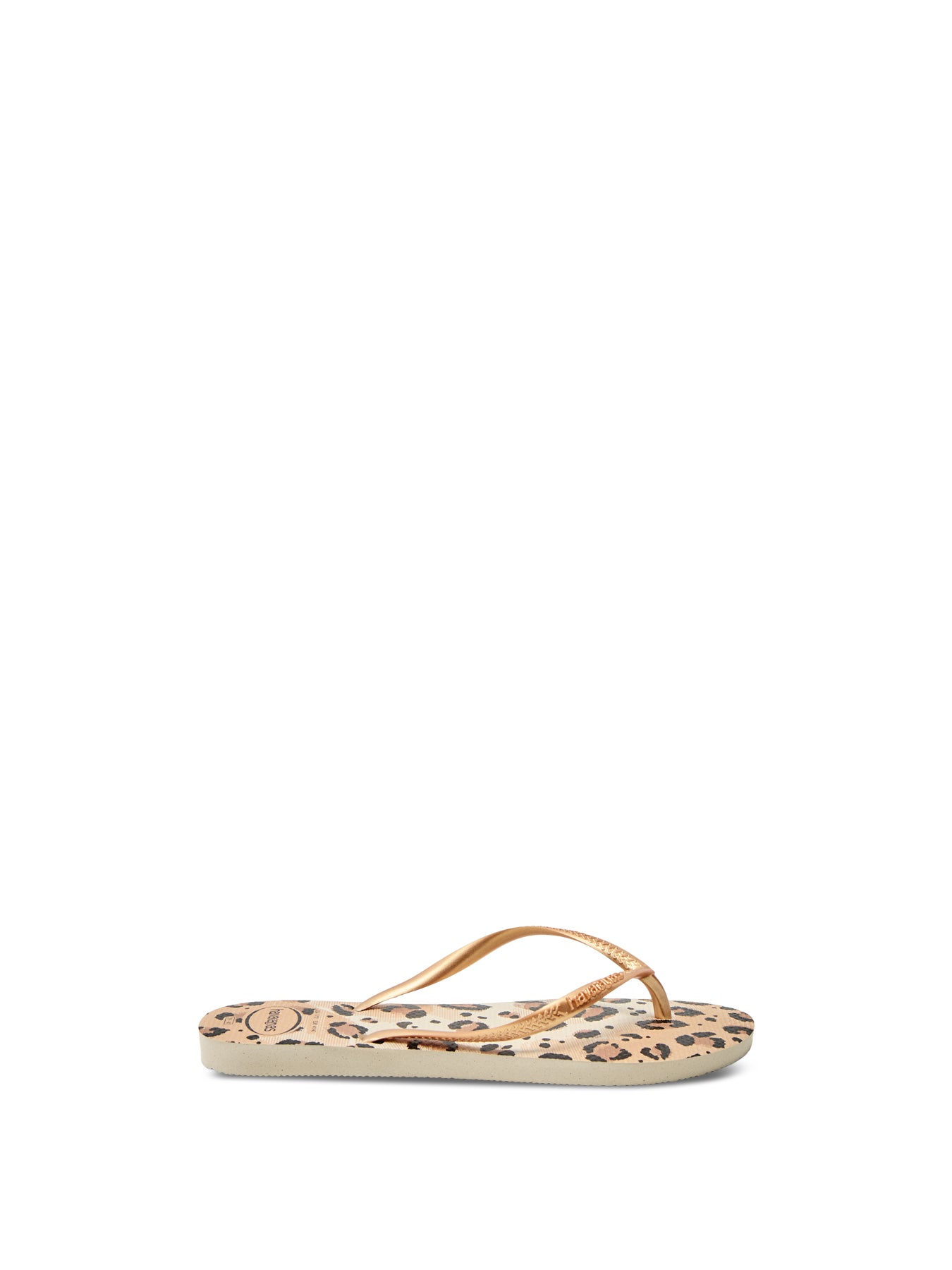 Slim Animal Print Beige Sandal Fenwick