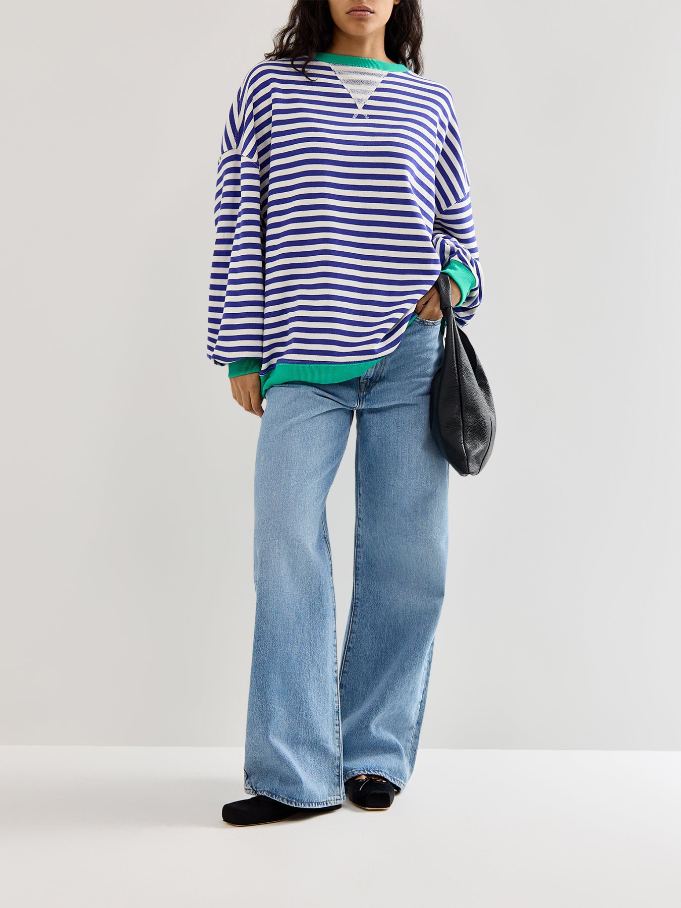 Classic Striped Crew