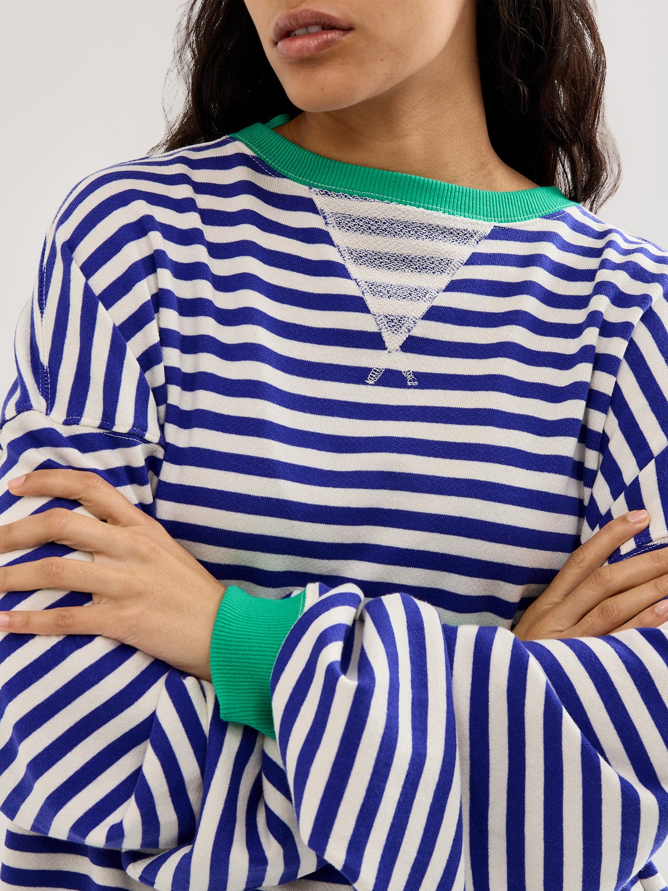 Classic Striped Crew