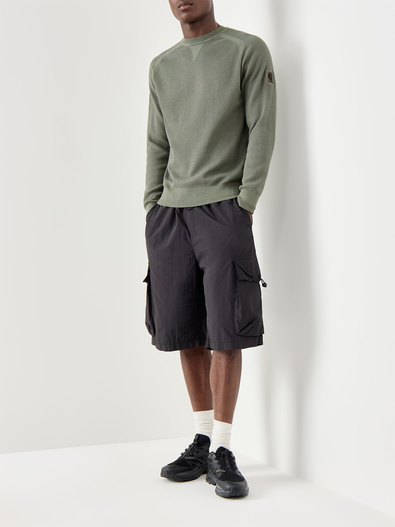 Guide Textured Crewneck Knitwear