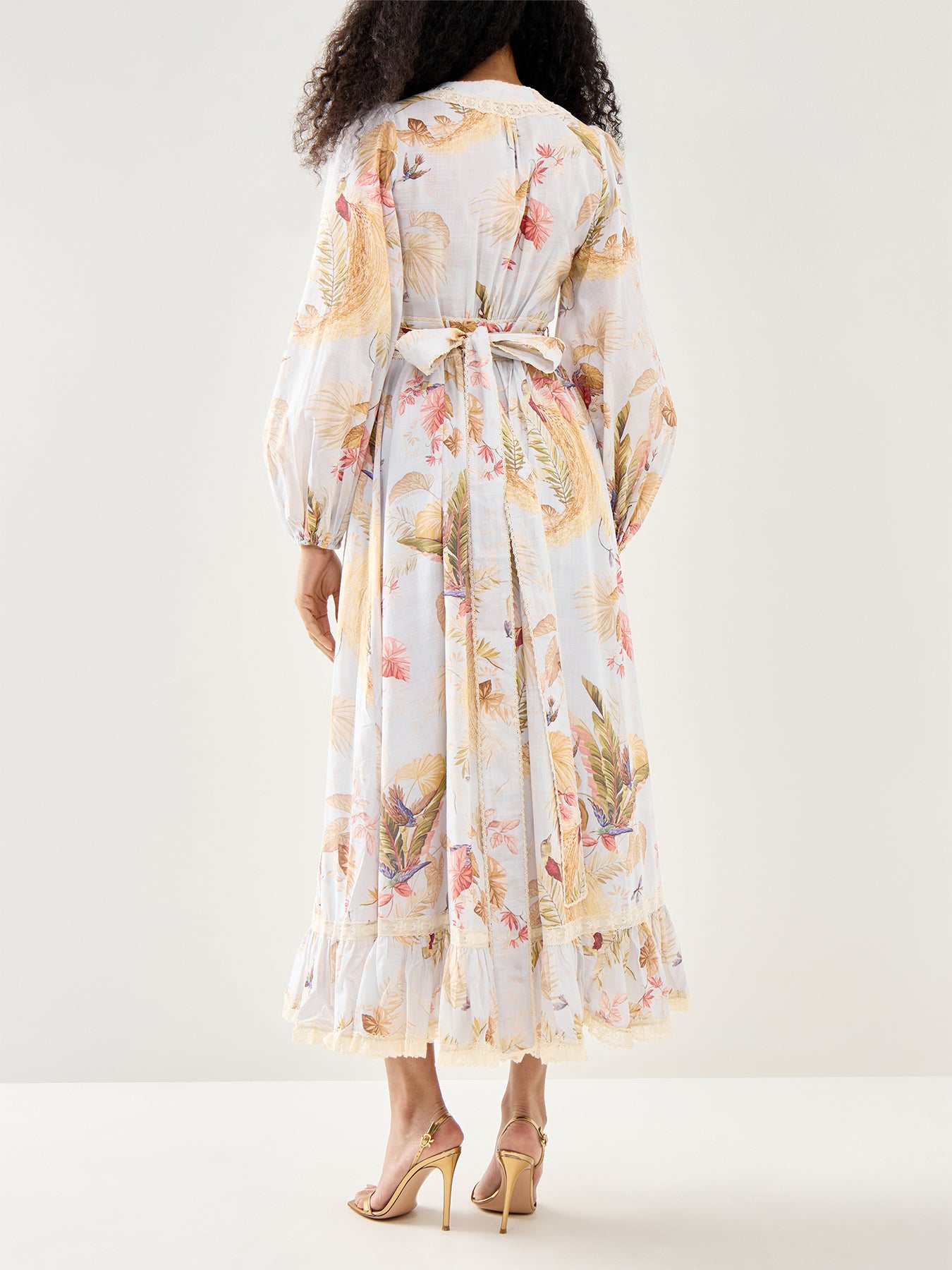 Ascension Frill Midi Dress
