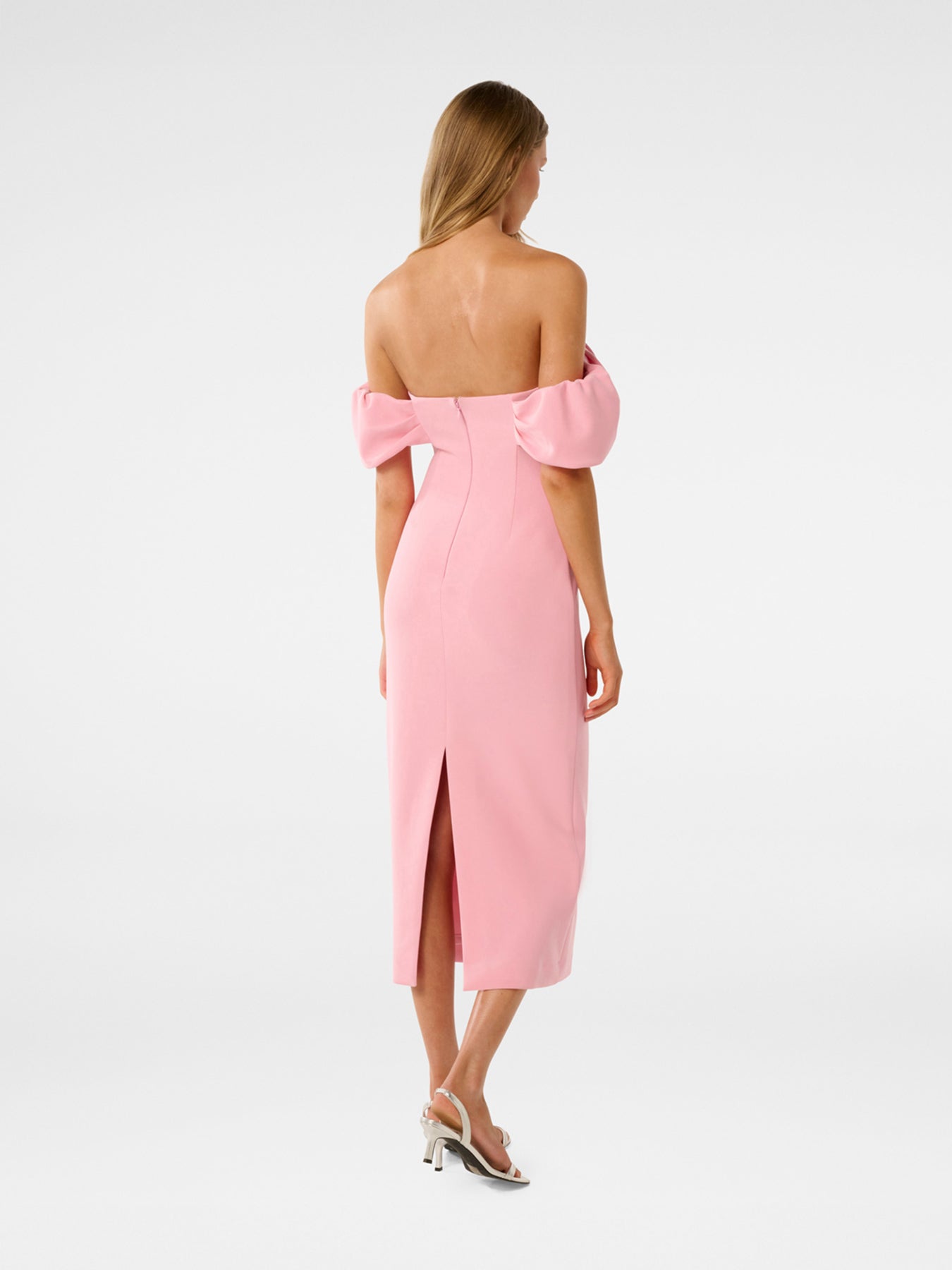 Jacinta Off Shoulder Bodycon Midi Dress