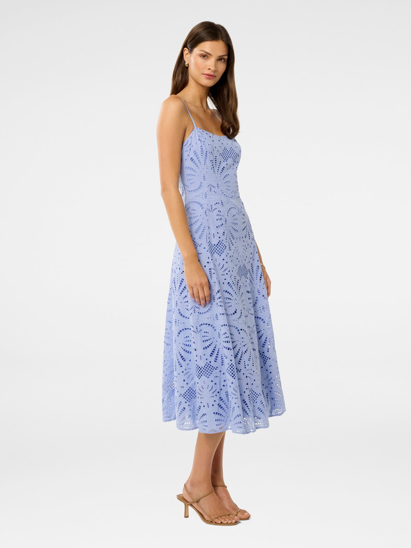 Molly Embroidered Midi Dress