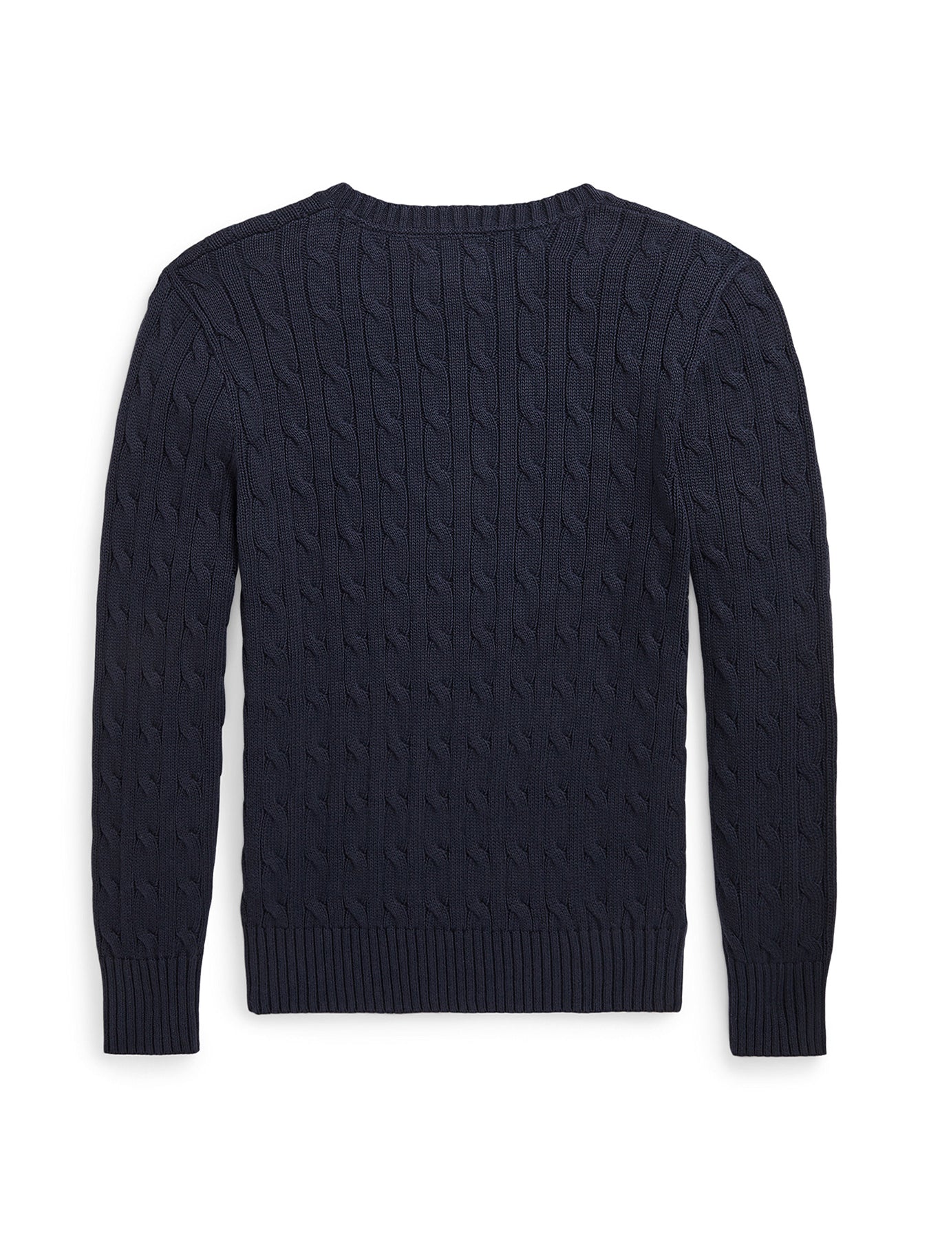Blue Cable Knit Sweater