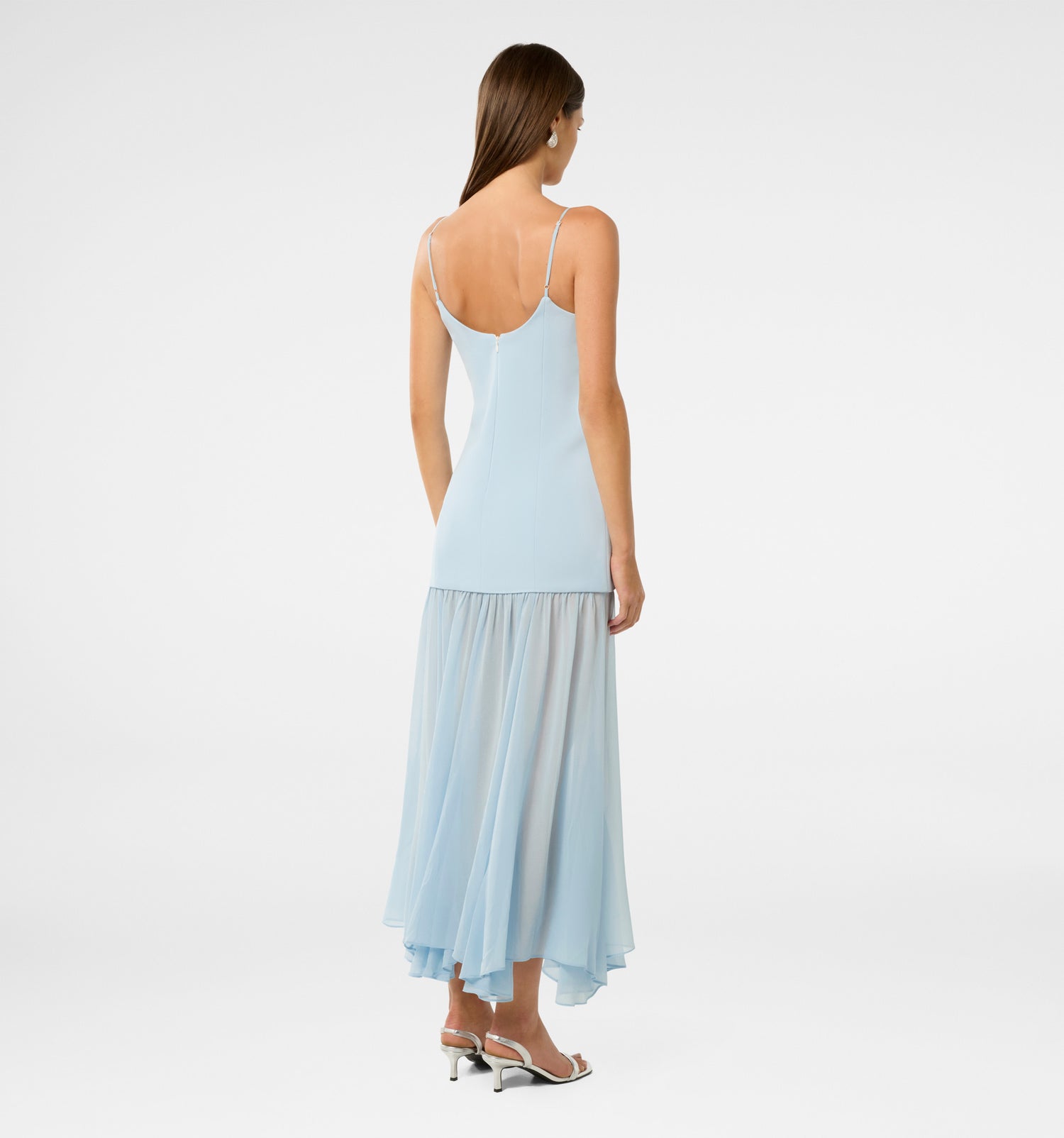 Luca Dropped Waist Maxi Dress
