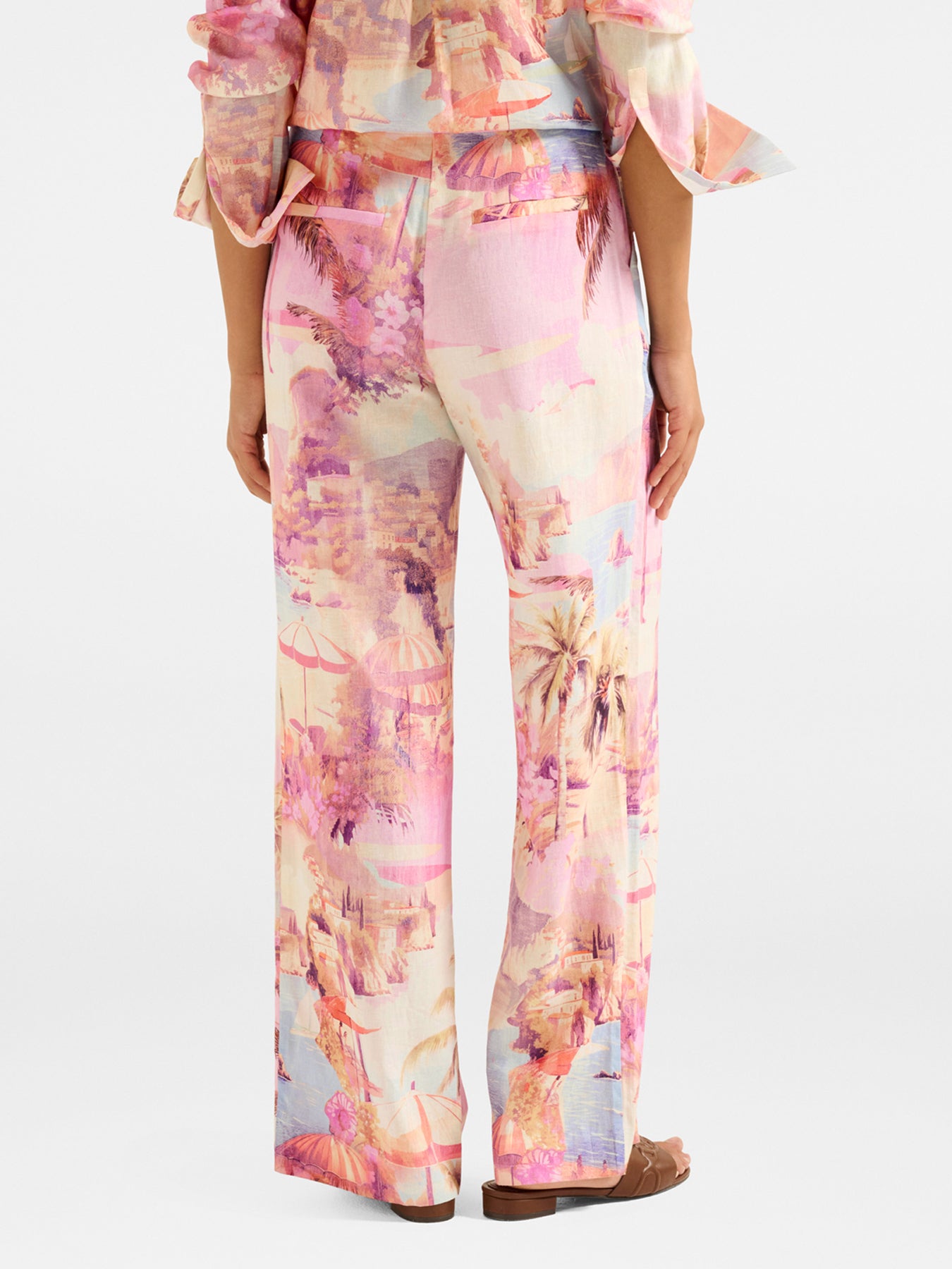 Miley Linen Wide Leg Pants