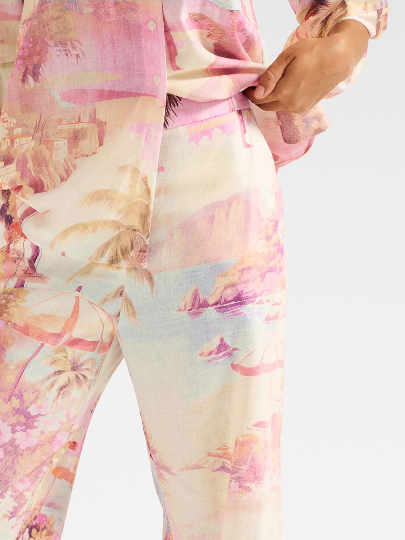 Miley Linen Wide Leg Pants