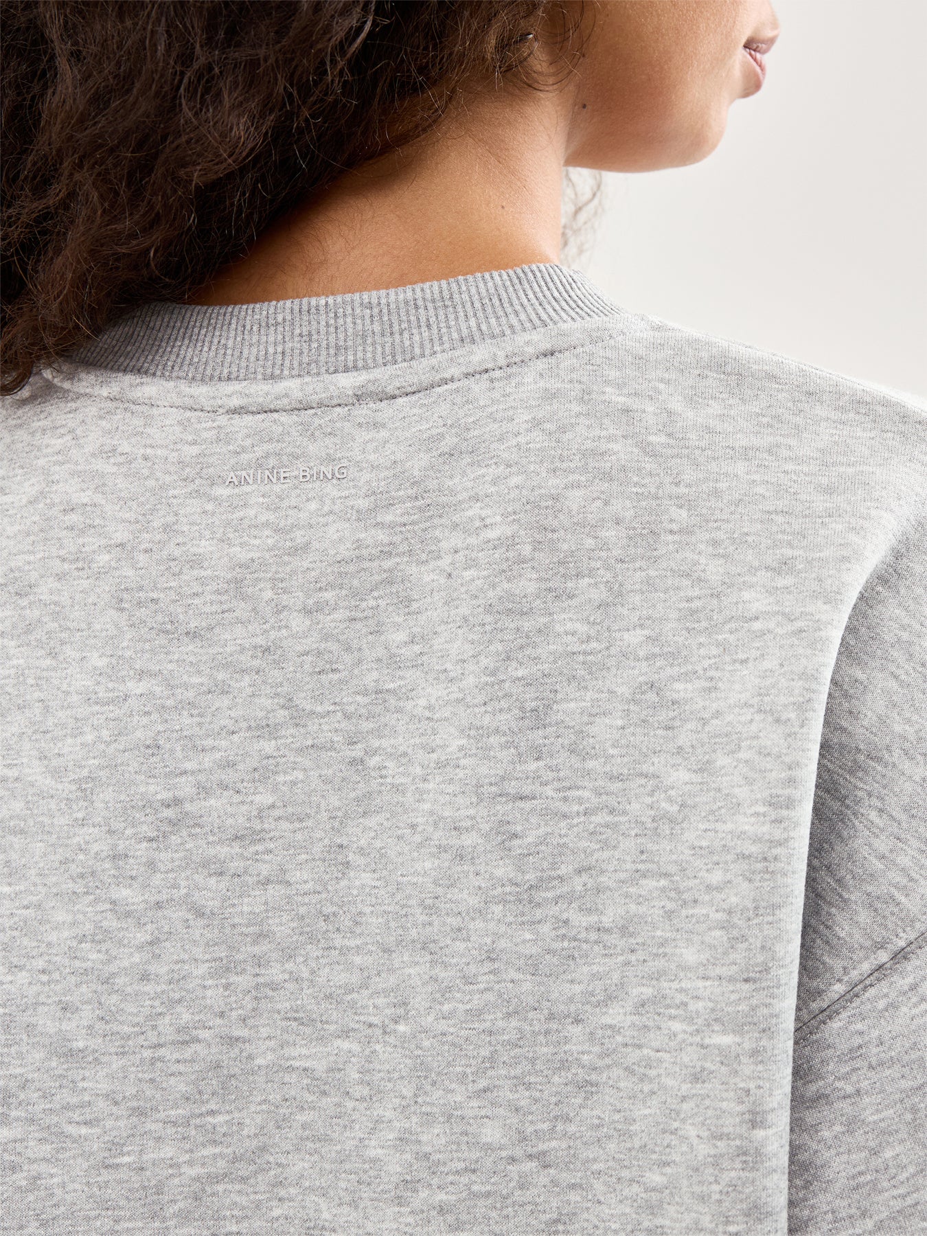 Spencer Sweatshirt Anine Bing Medium Heather Grey