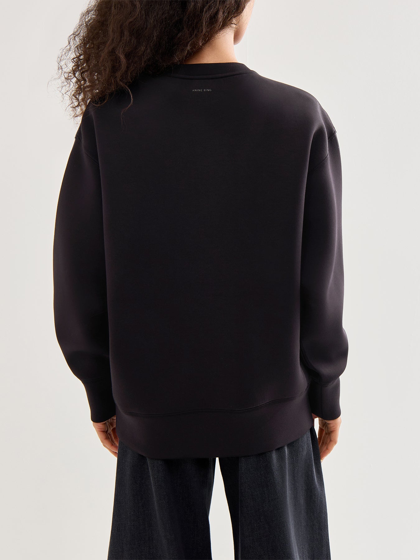 Alto Sweatshirt Framed Monogram Black