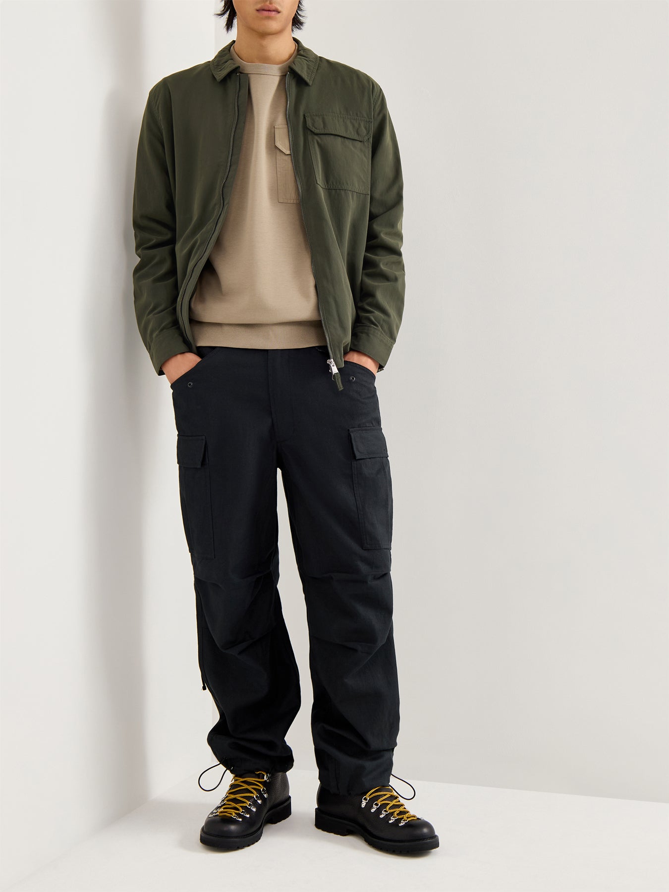 Maze Peached Overshirt Sage