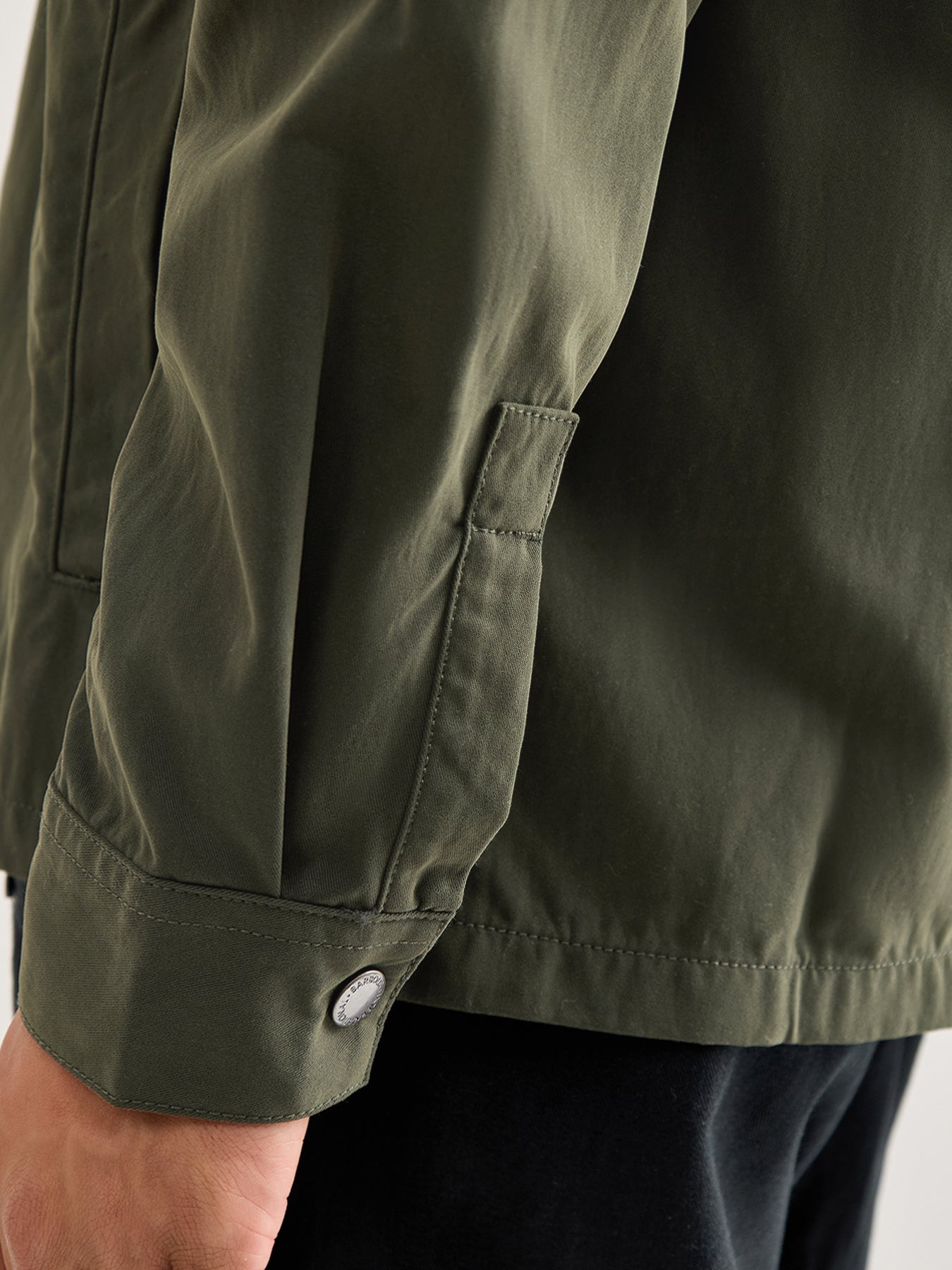 Maze Peached Overshirt Sage