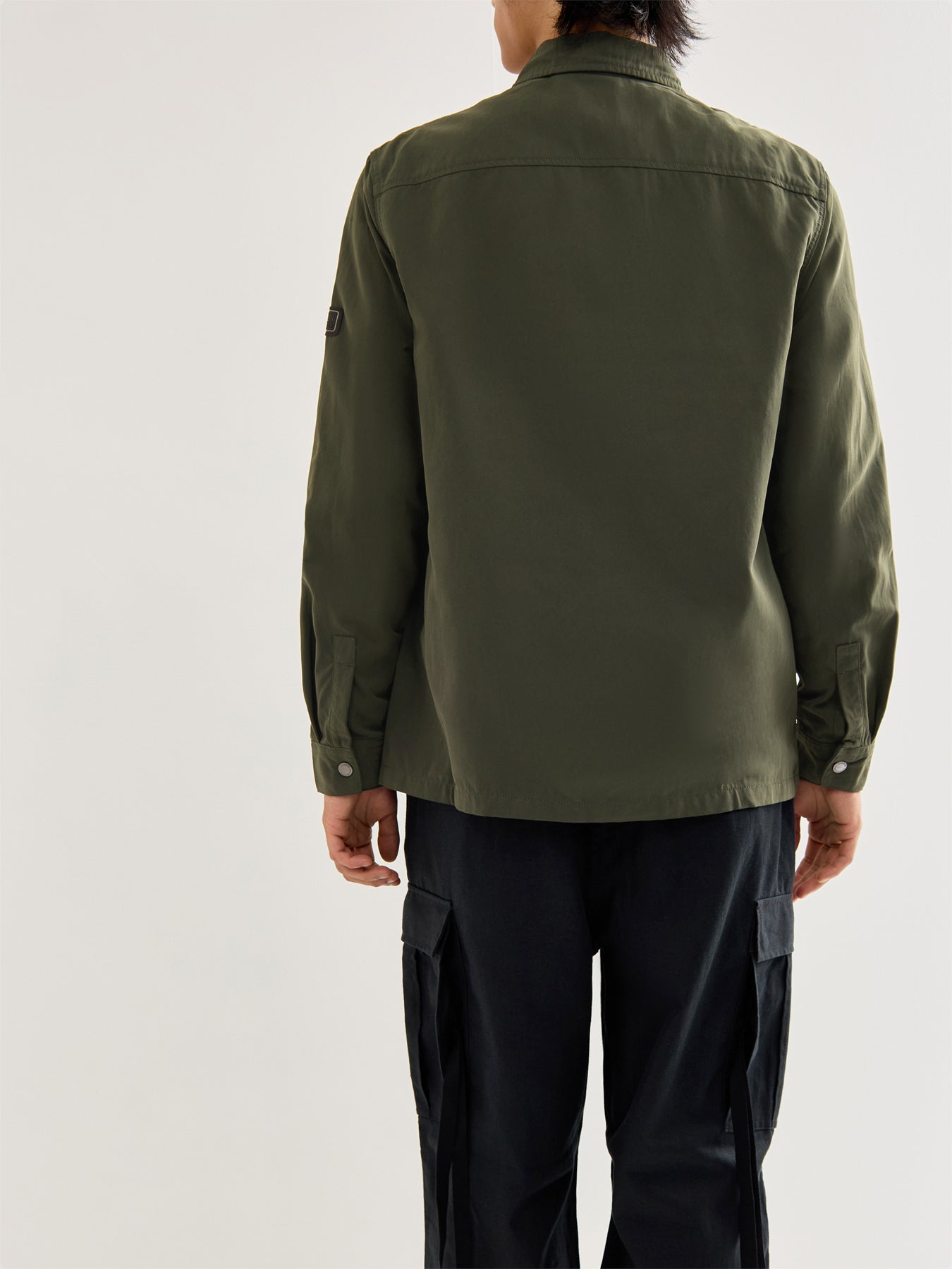 Maze Peached Overshirt Sage