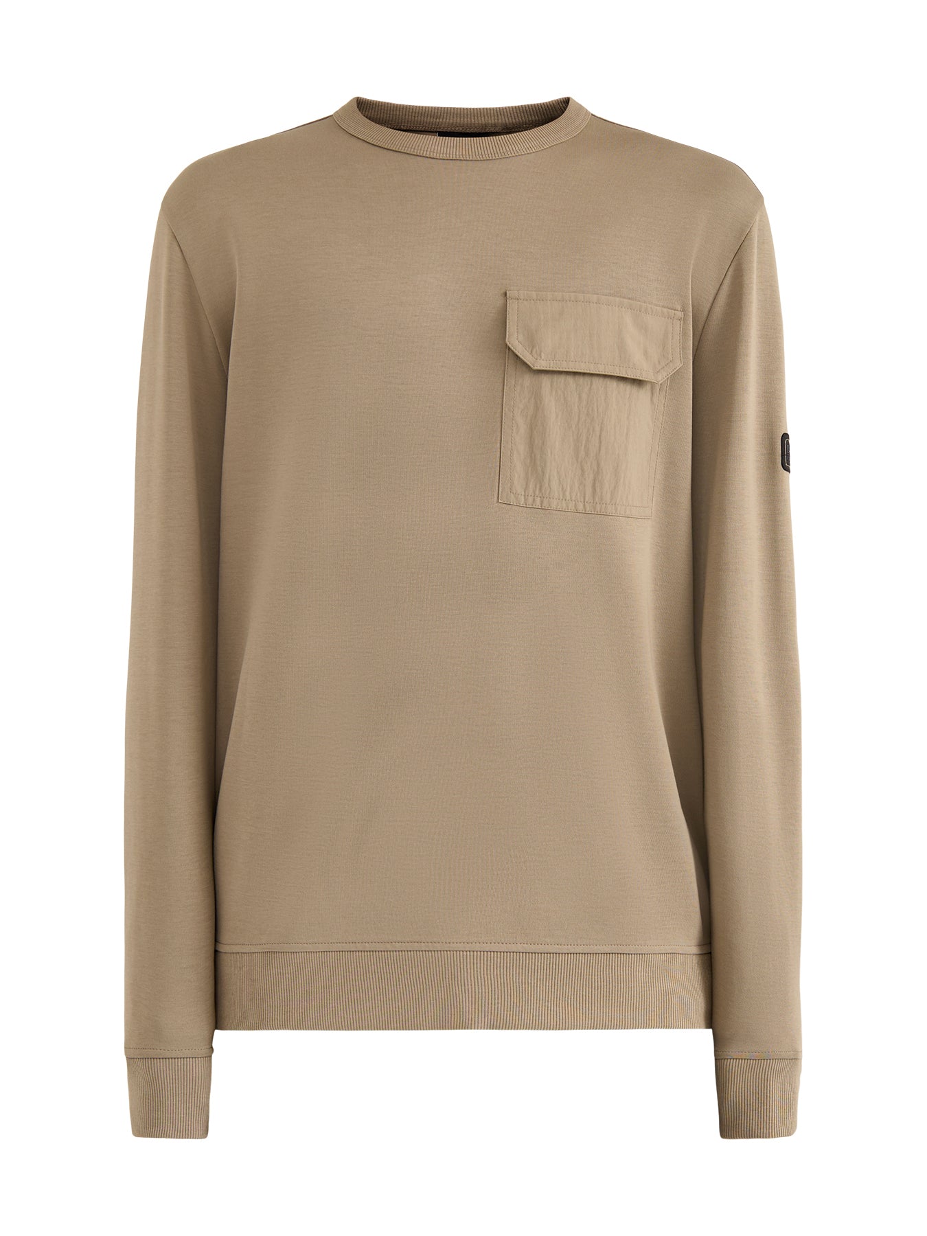 Ilford Interlock Crew Neck Sweatshirt Brown