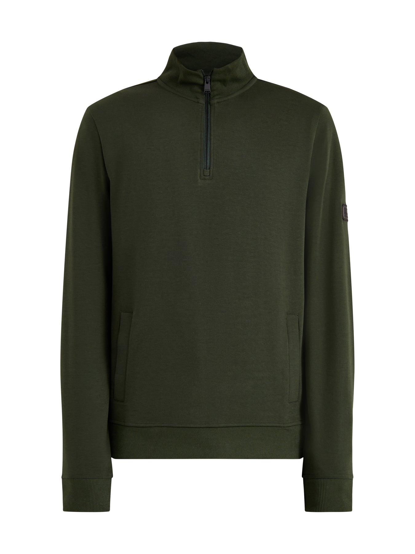 Ilford Interlock 1/4 Zip Sweatshirt Sage