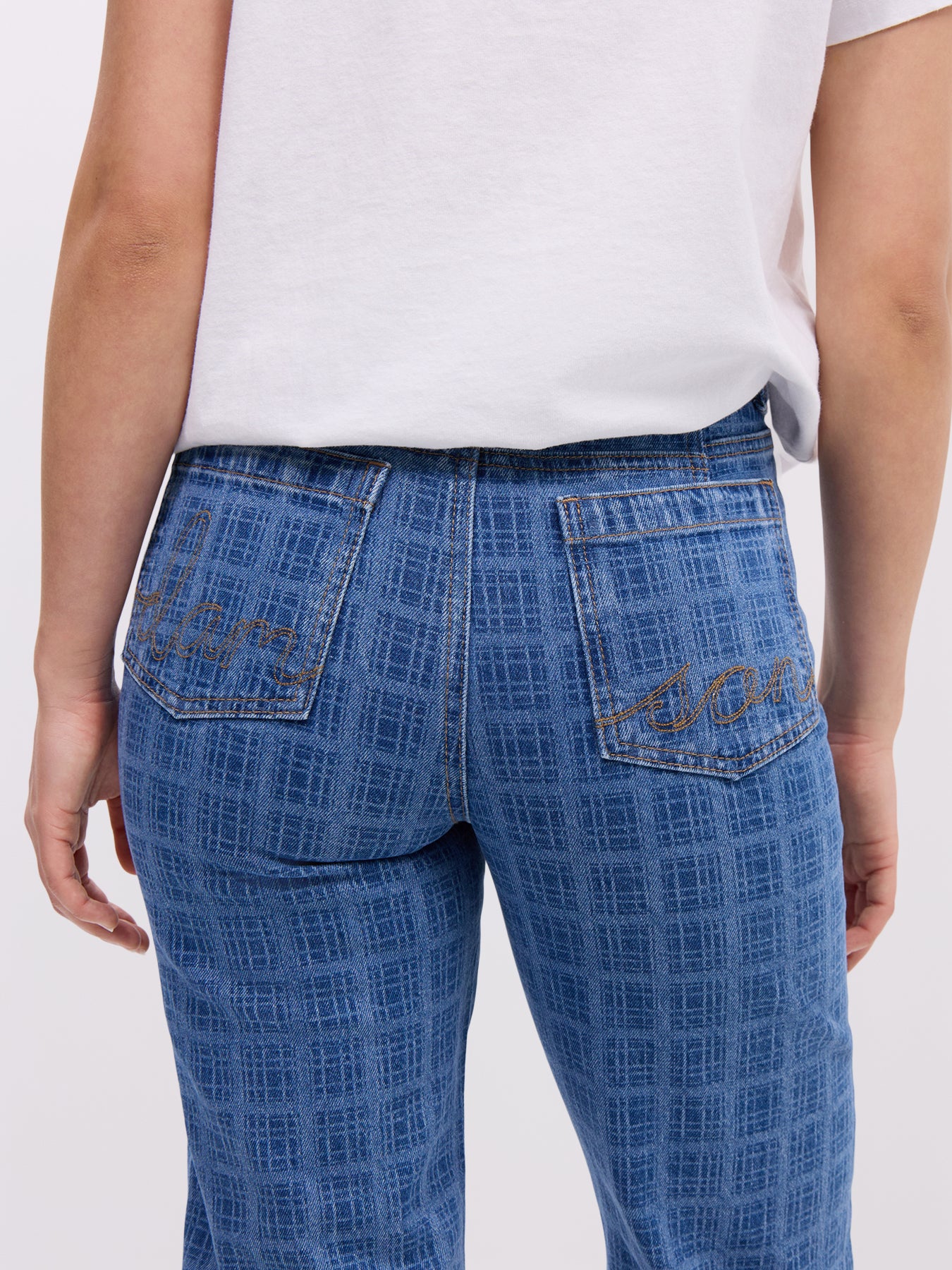 Tovie Jeans - Laser Check