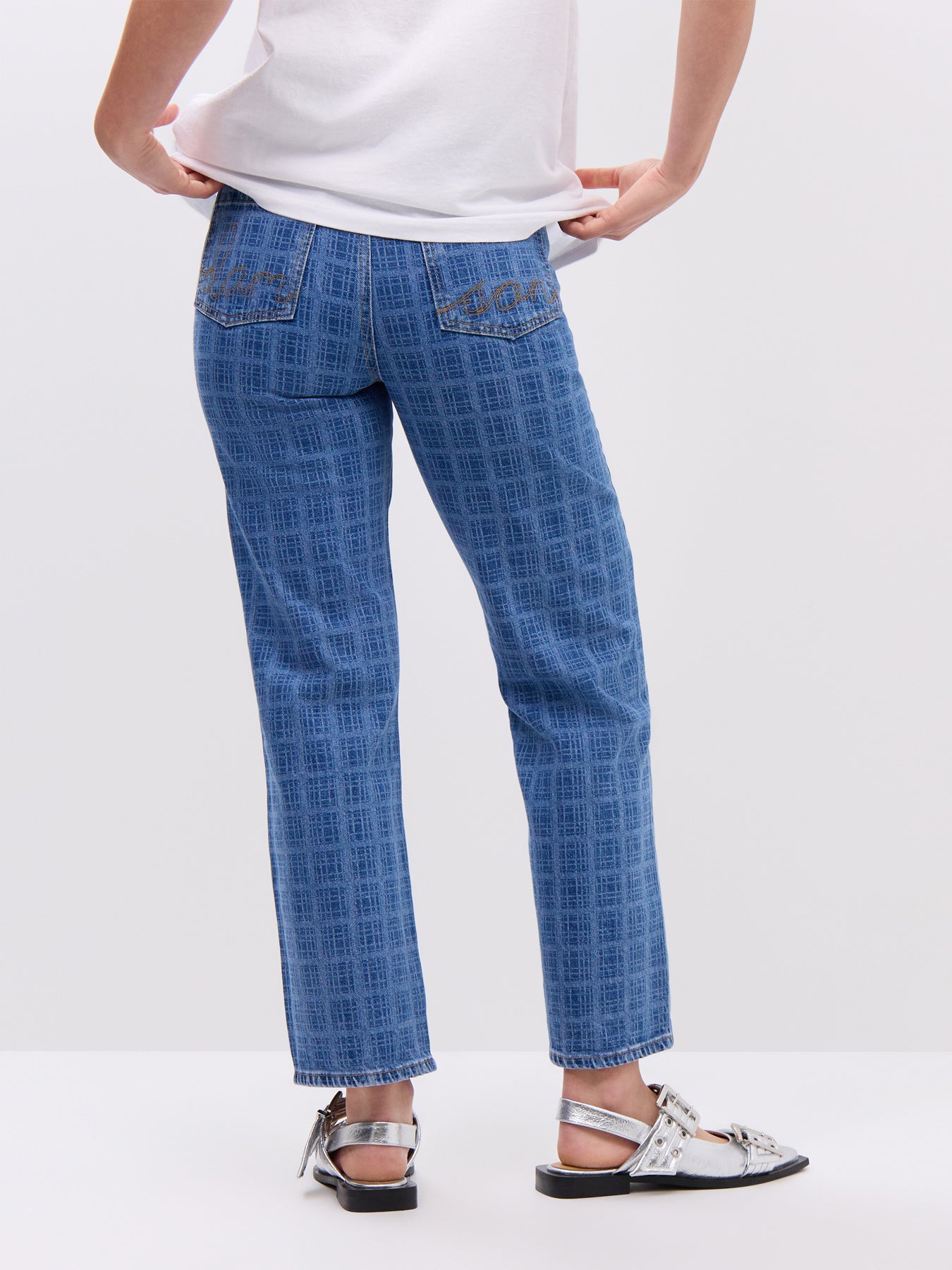 Tovie Jeans - Laser Check
