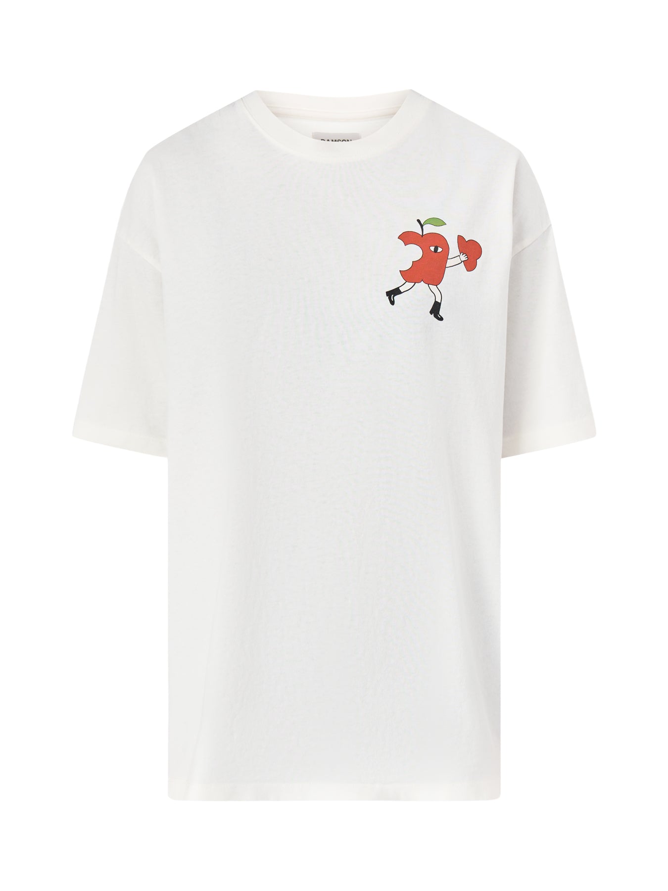 Apple Peel Short Sleeves Tee Ecru