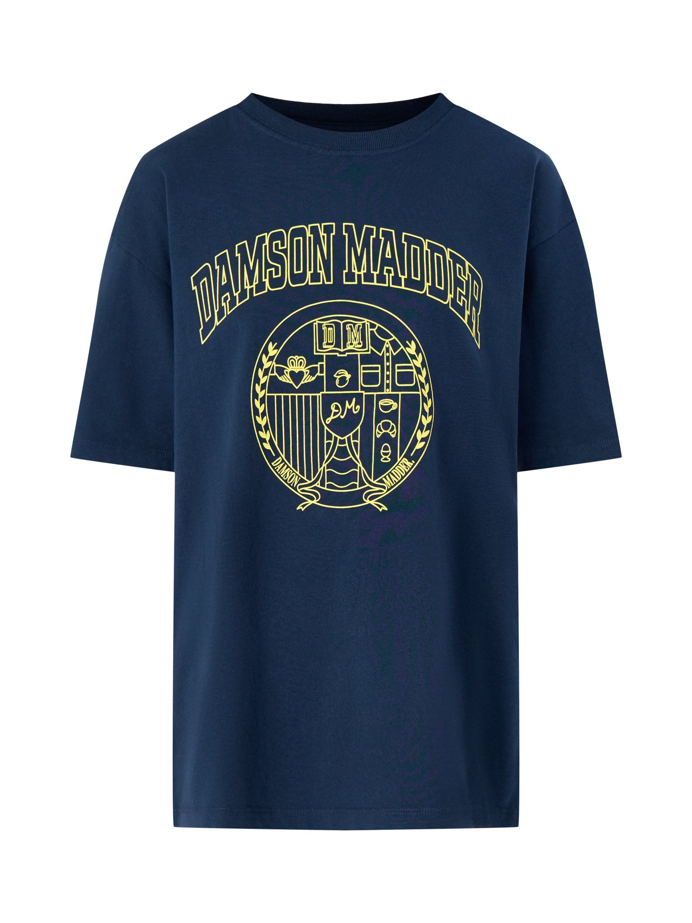 Damson Collegiate Short Sleeve Tee Navy