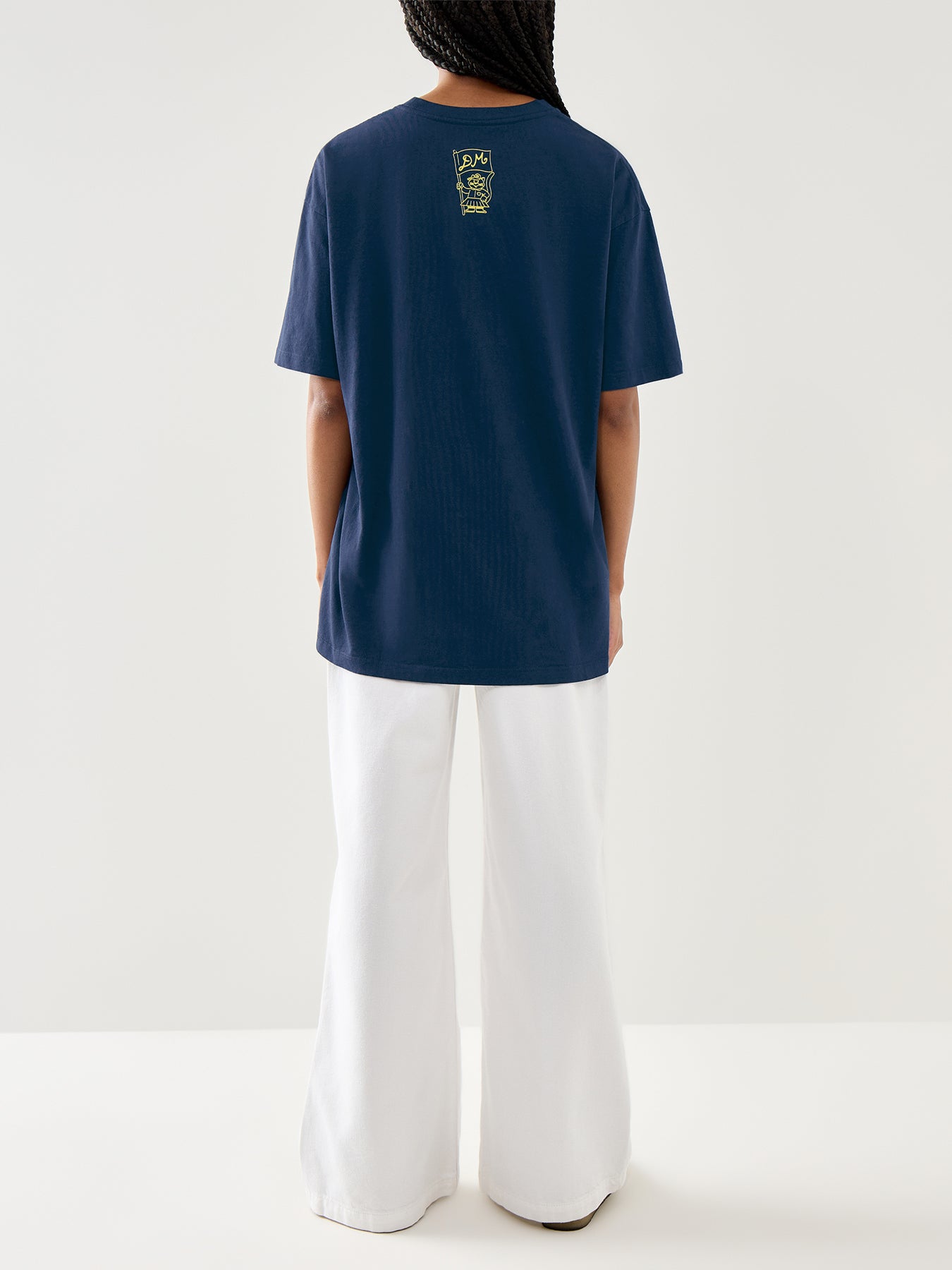 Damson Collegiate Short Sleeve Tee Navy