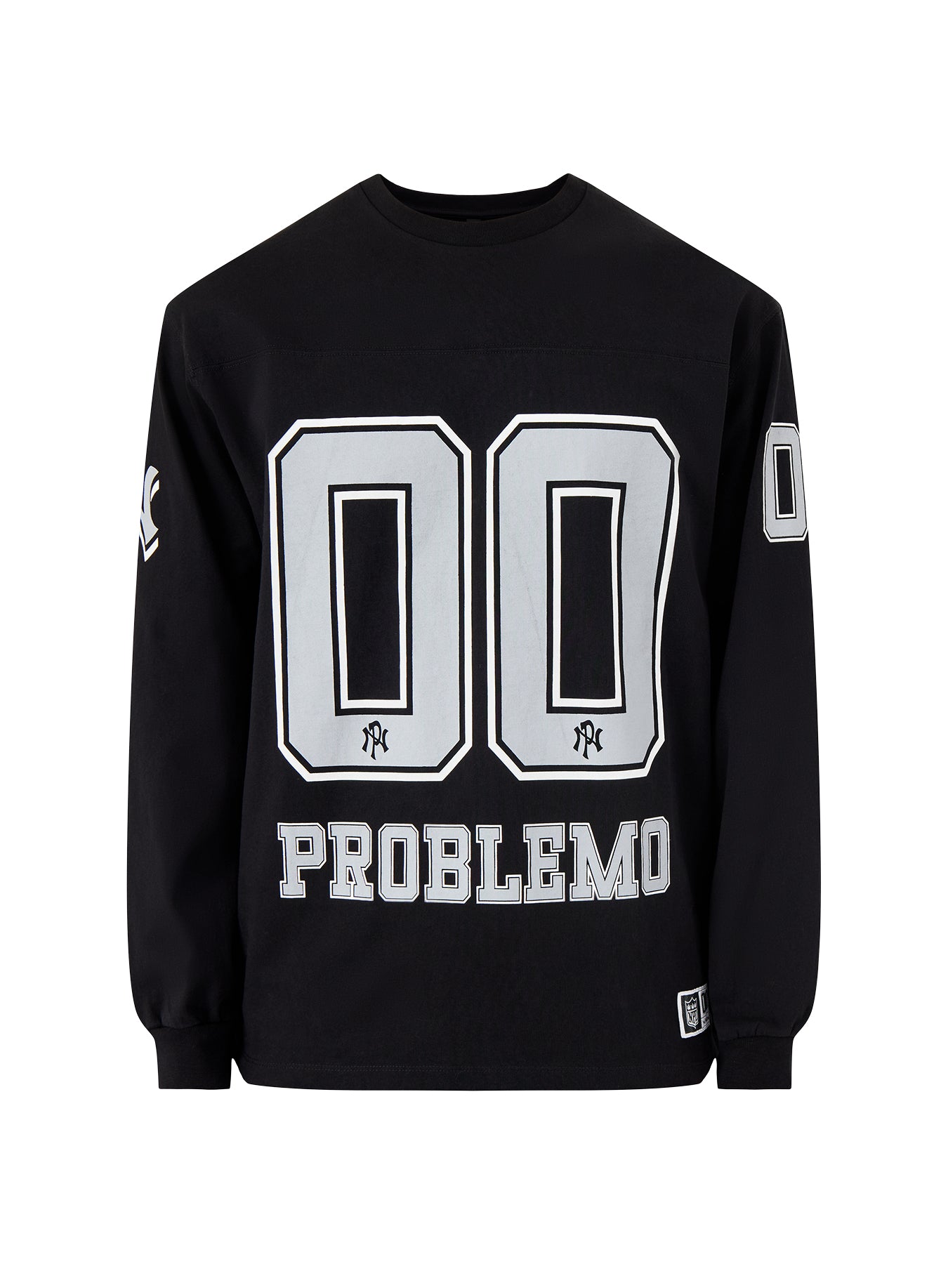 NP00 Sports Cotton Long Sleeves Jersey Black