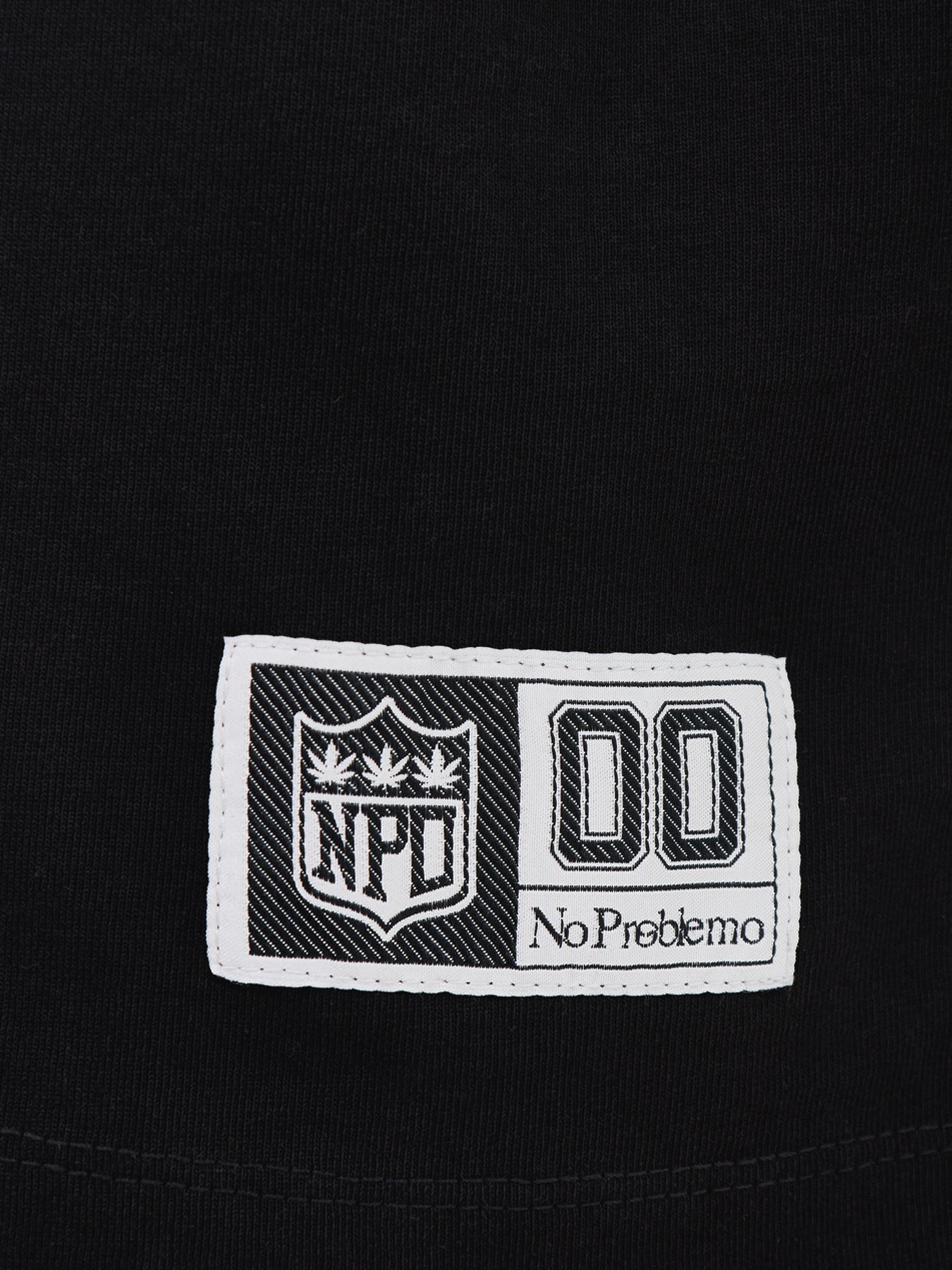 NP00 Sports Cotton Long Sleeves Jersey Black