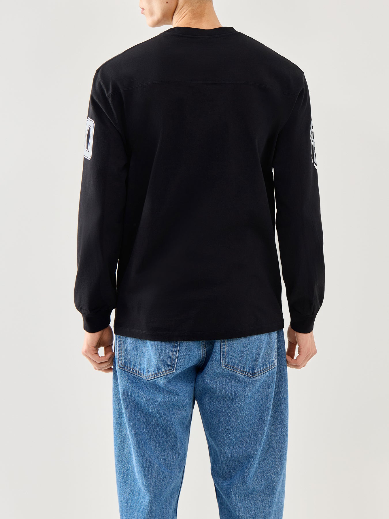 NP00 Sports Cotton Long Sleeves Jersey Black