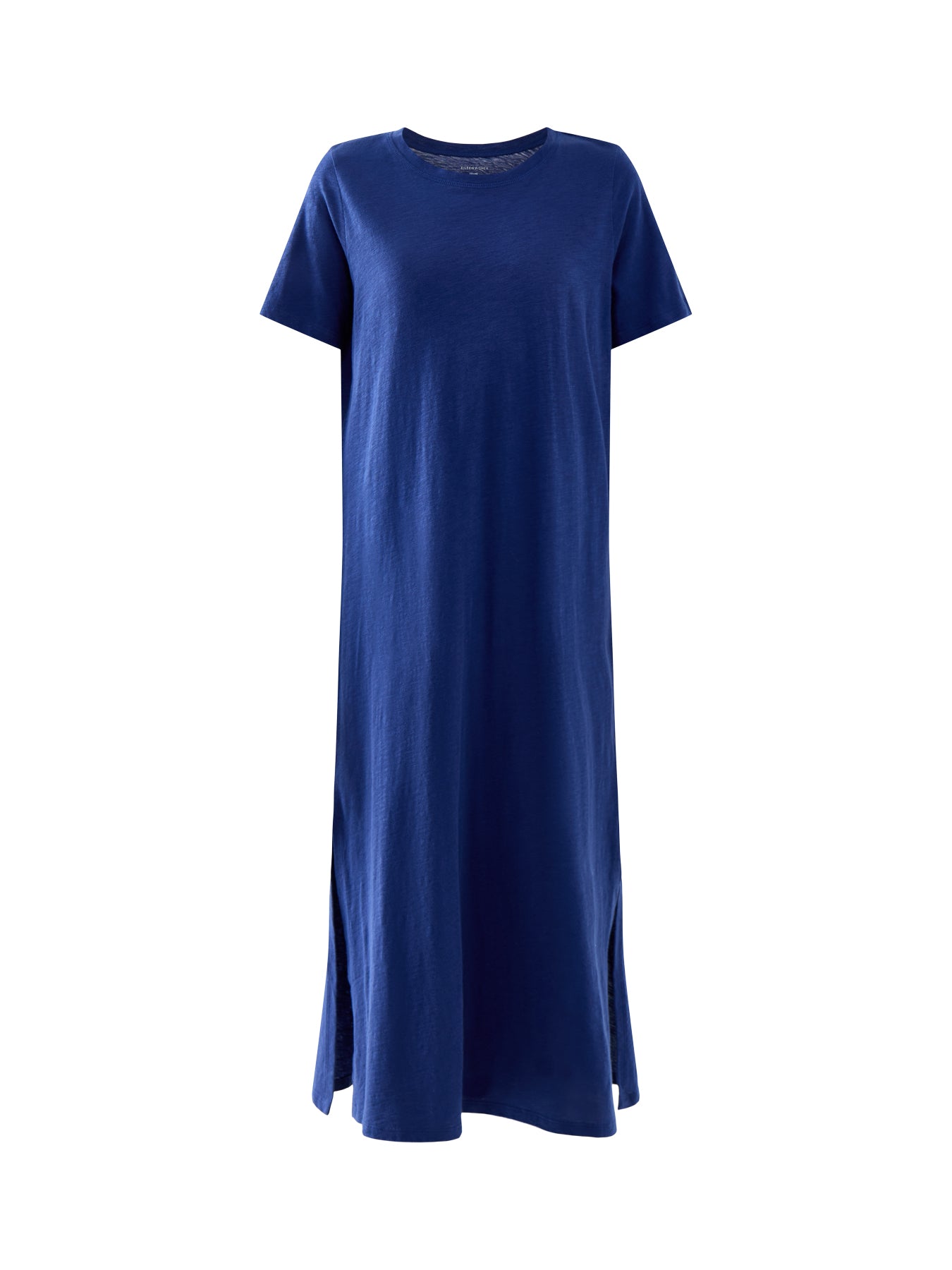 Stretch Jersey T Shirt Dress Navy