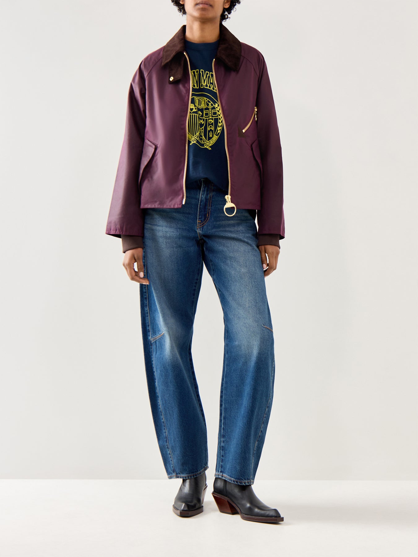 Barbour Arlene Wax Jacket Tartan