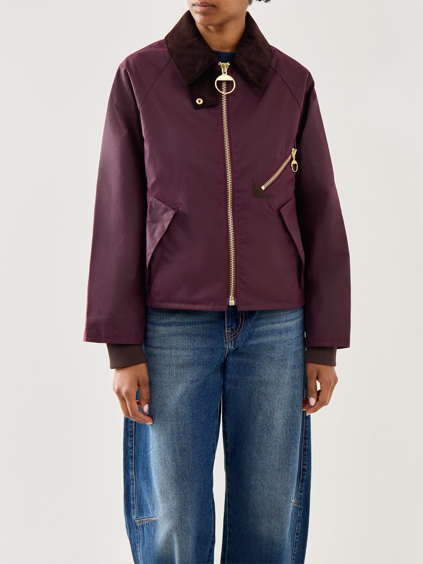 Barbour Arlene Wax Jacket Tartan
