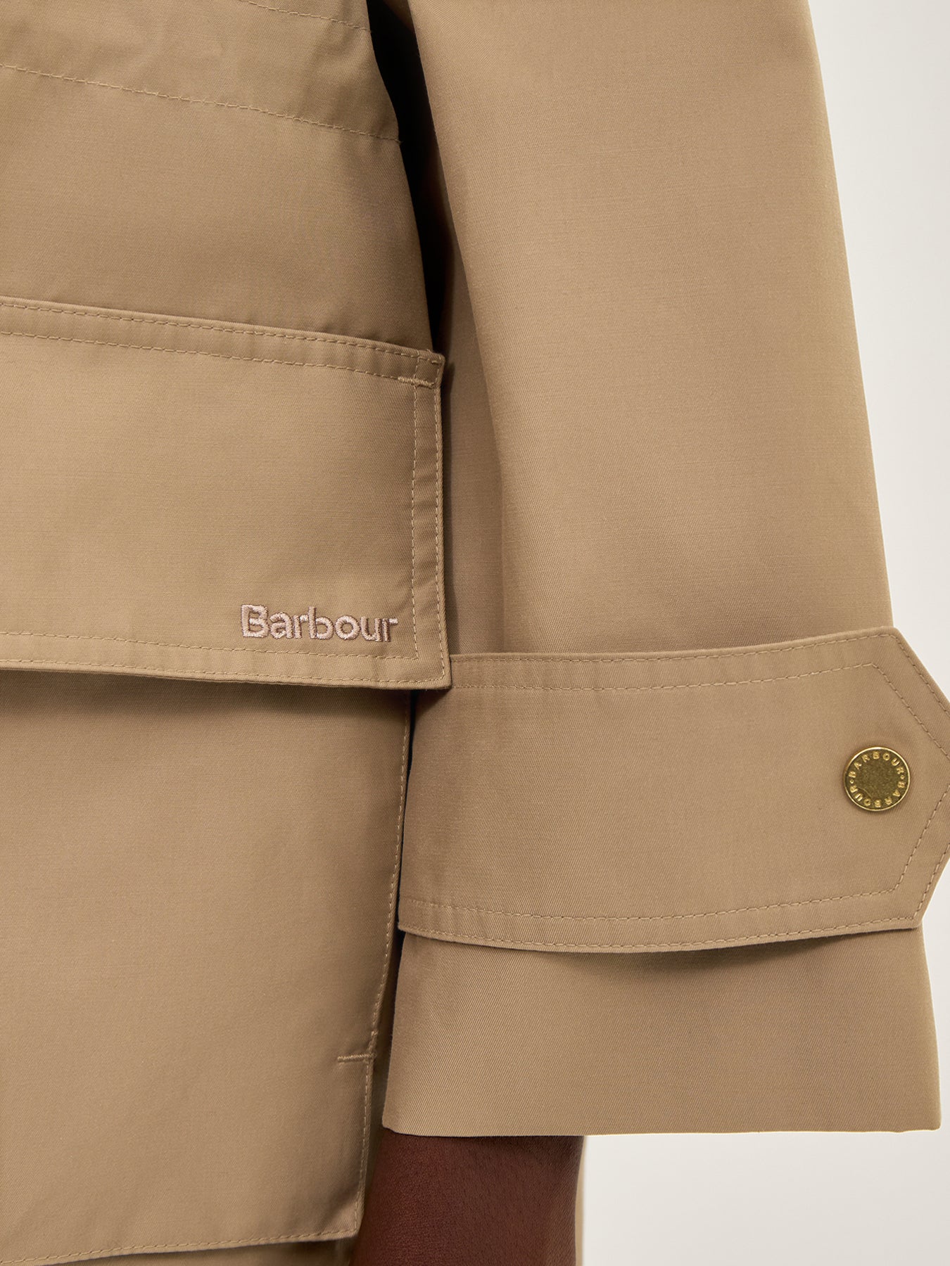Barbour Fallyn Showerproof Jacket Beige